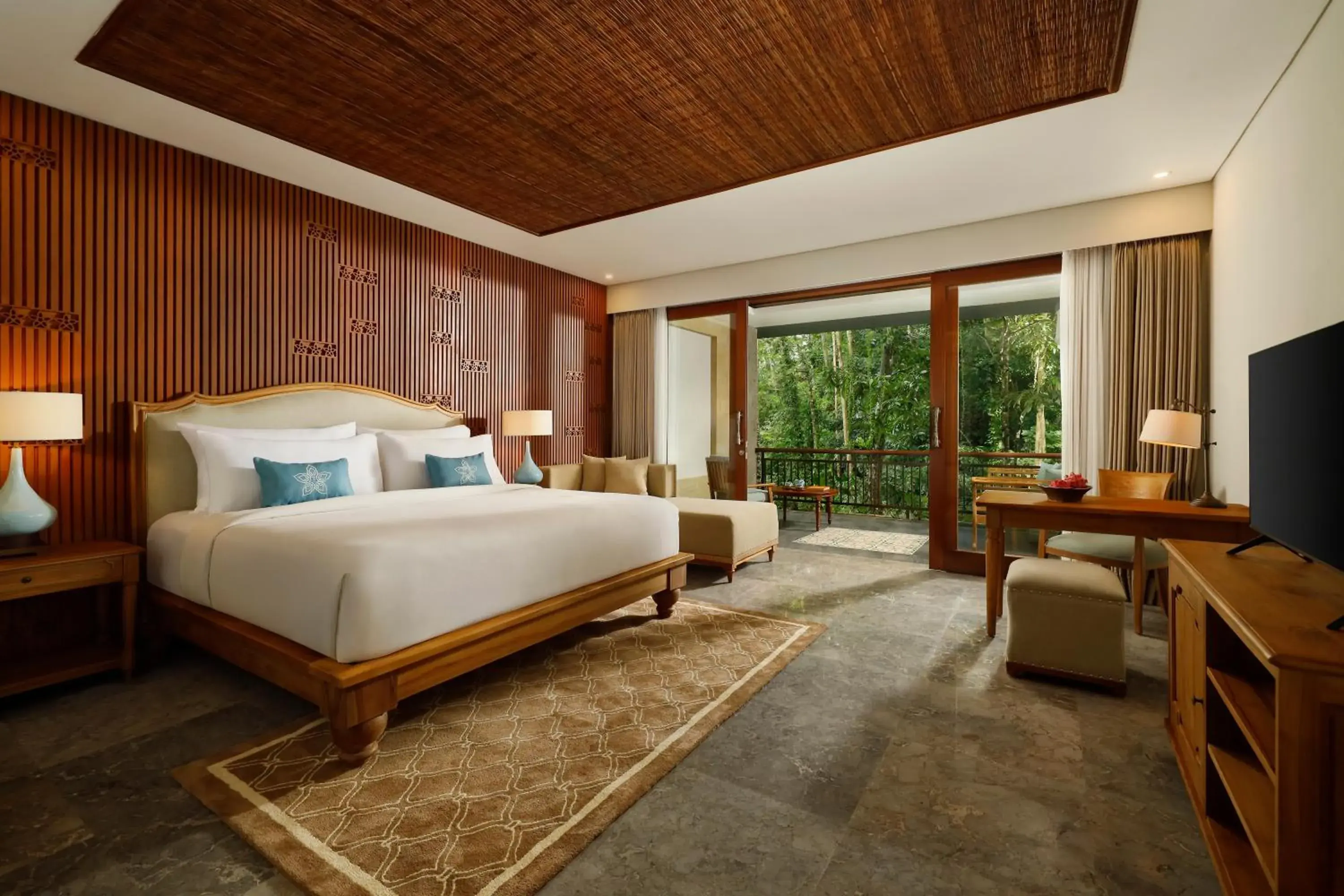 Bed in Abisena Wellness & Resort Ubud-Adult Only Bed in Abisena Wellness & Resort Ubud-Adult Only