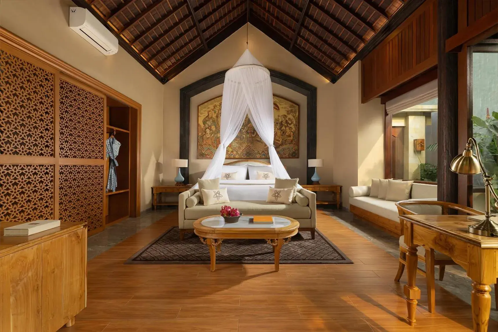 Bed in Abisena Wellness & Resort Ubud-Adult Only Bed in Abisena Wellness & Resort Ubud-Adult Only