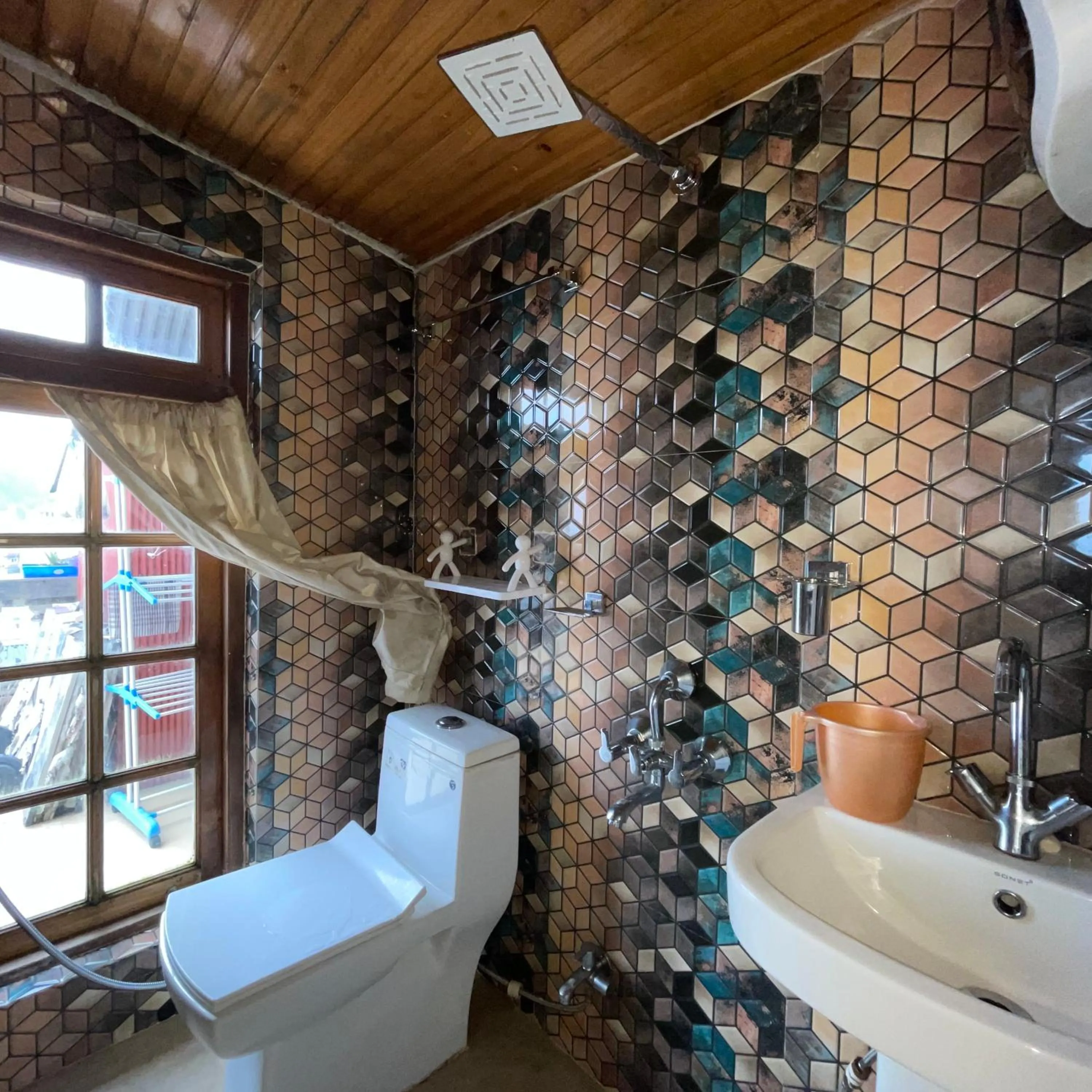 Double Room with Mountain View in Ngawang homestay
