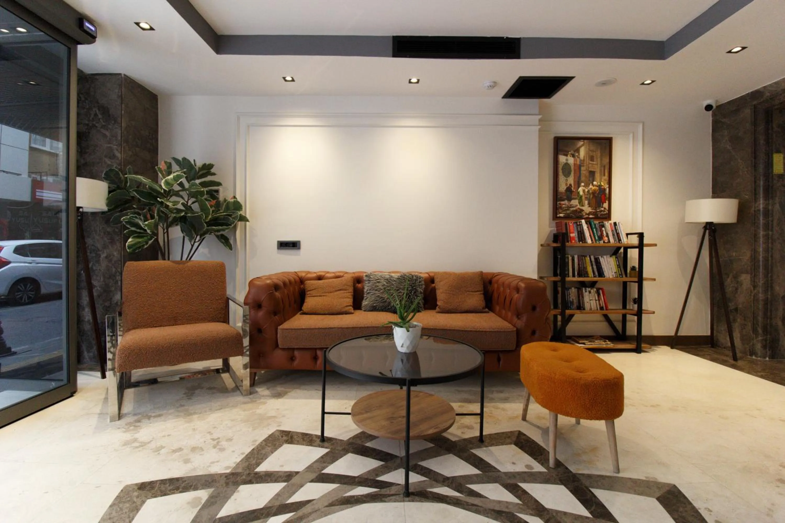 Lobby or reception in ONKA OTELCİLİK TURİZM TİCARET LİMİTED ŞİRKETi
