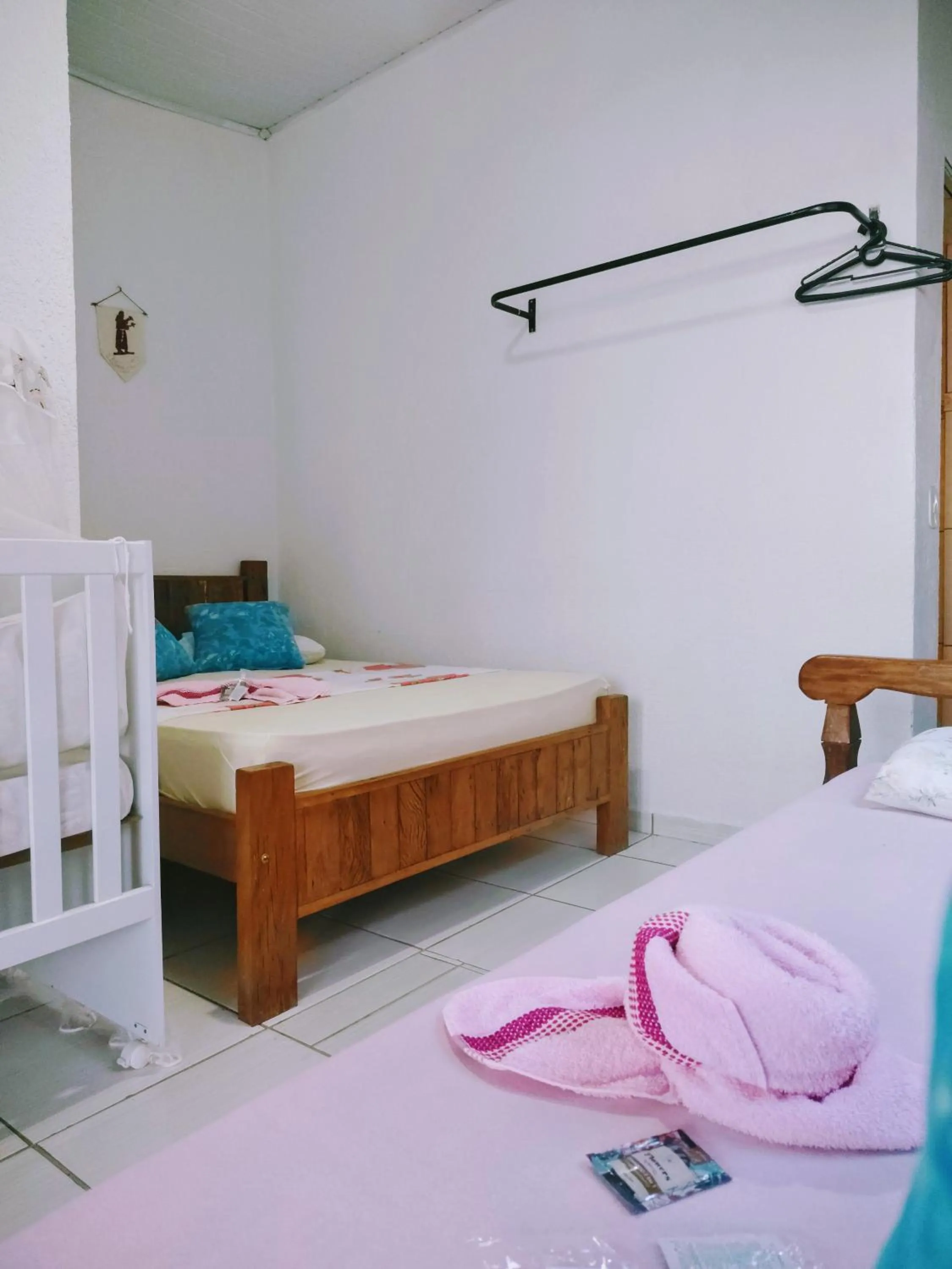 Bed in Pousada Aconchego Recanto Do Mar