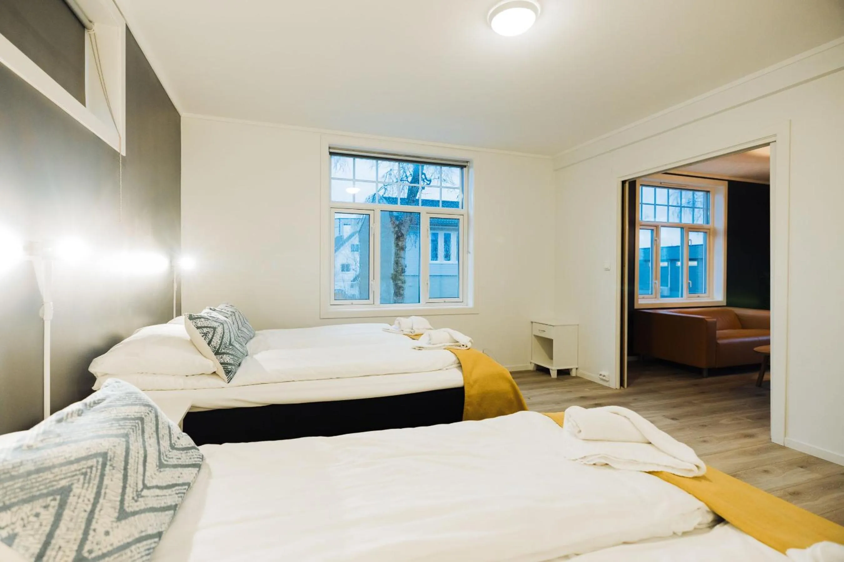 Bed in Villa Svolvær