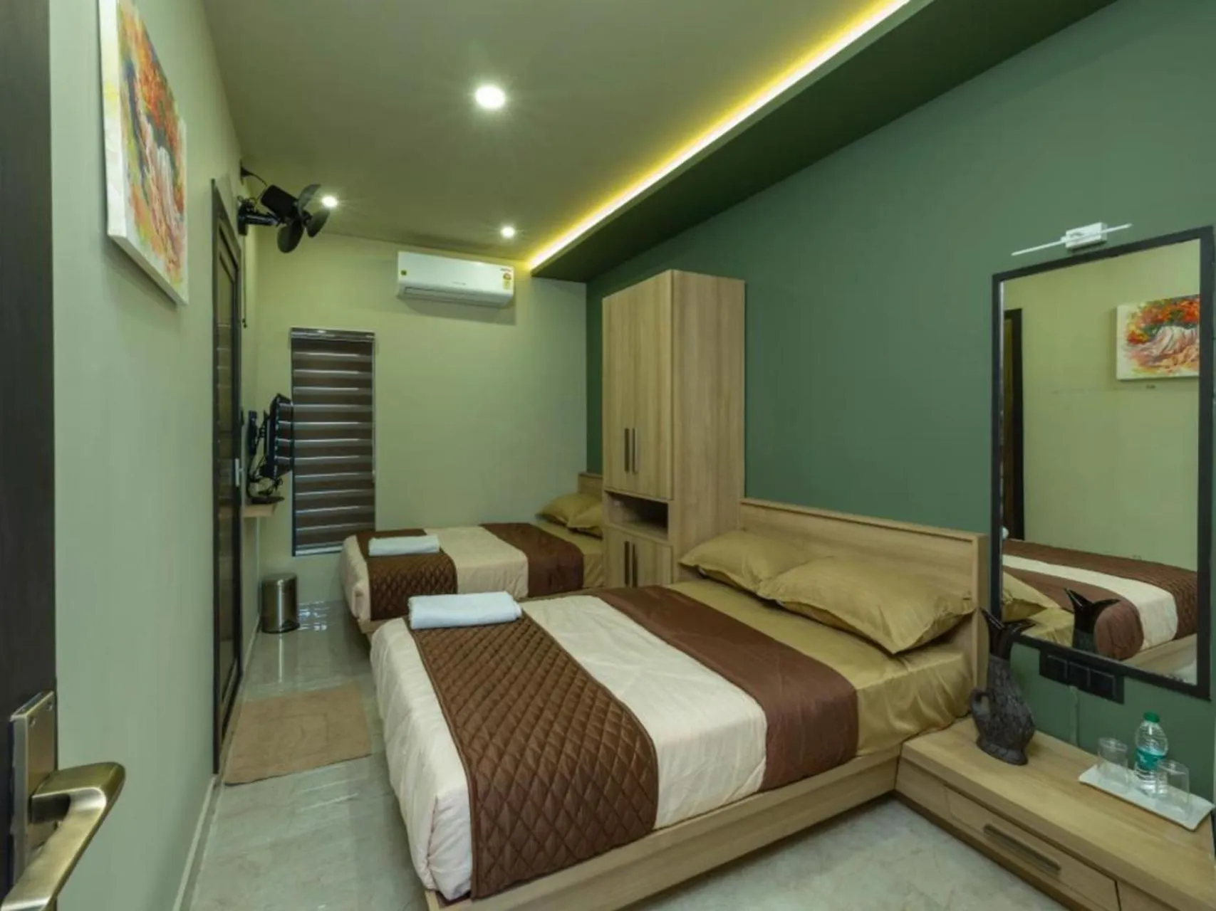 Bed in NIDRA INN