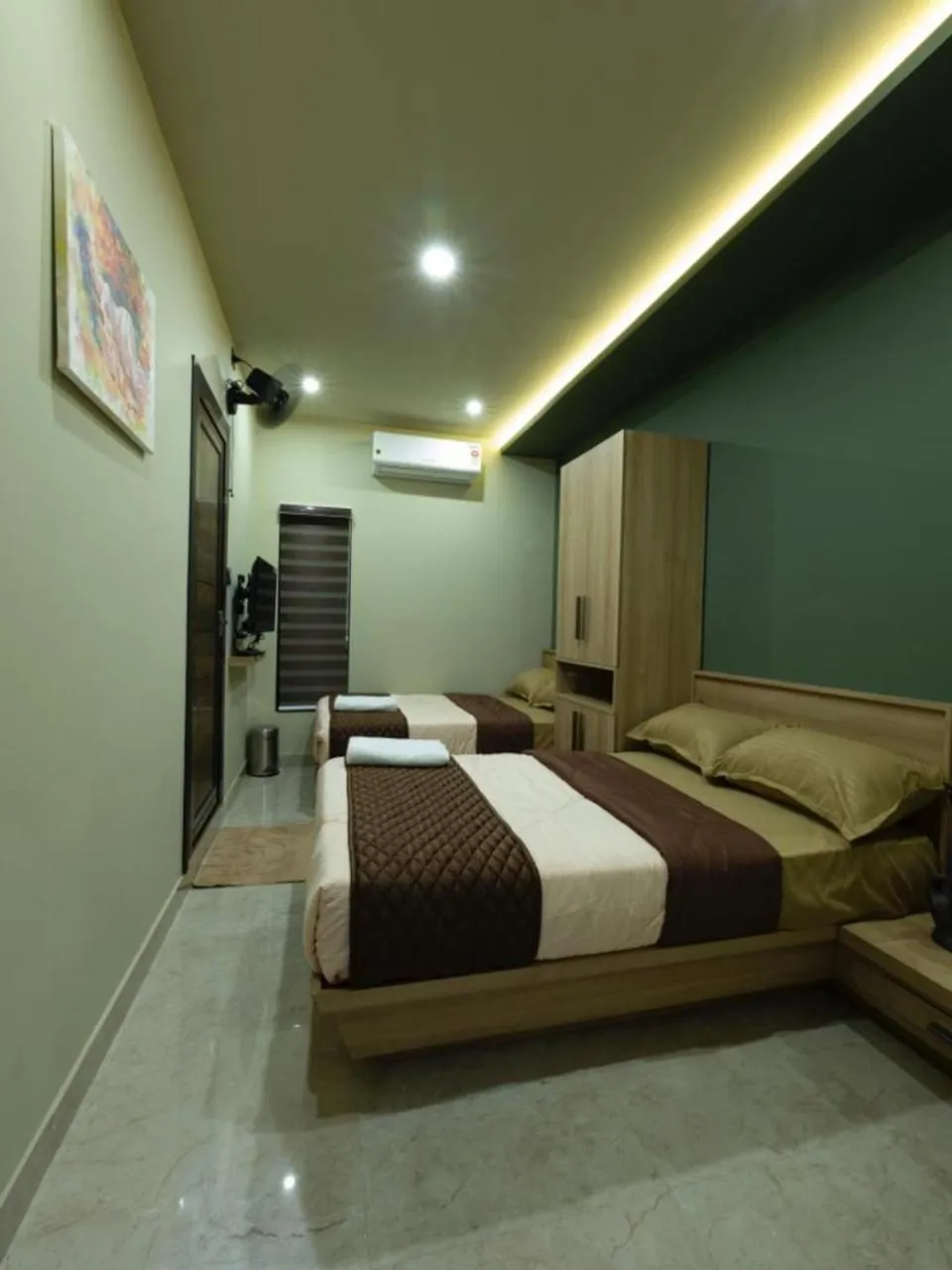 Bed in NIDRA INN