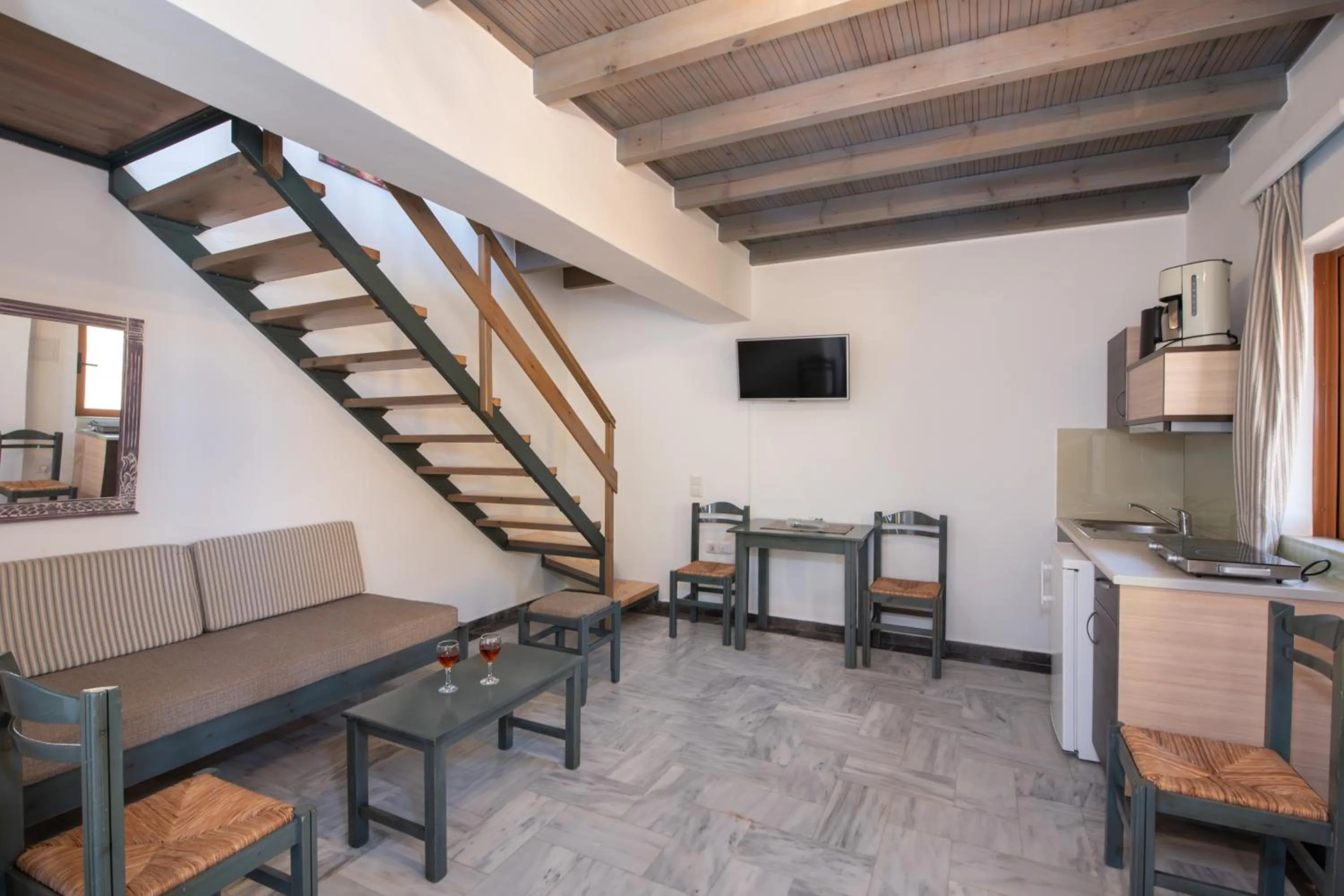 Kitchen or kitchenette in Eko Suites