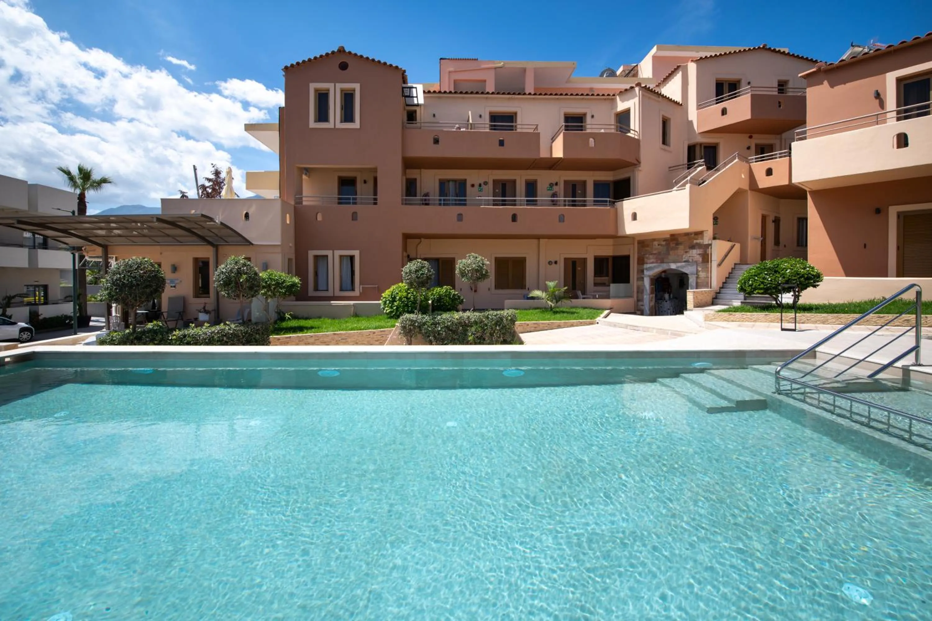 Swimming pool in Eko Suites