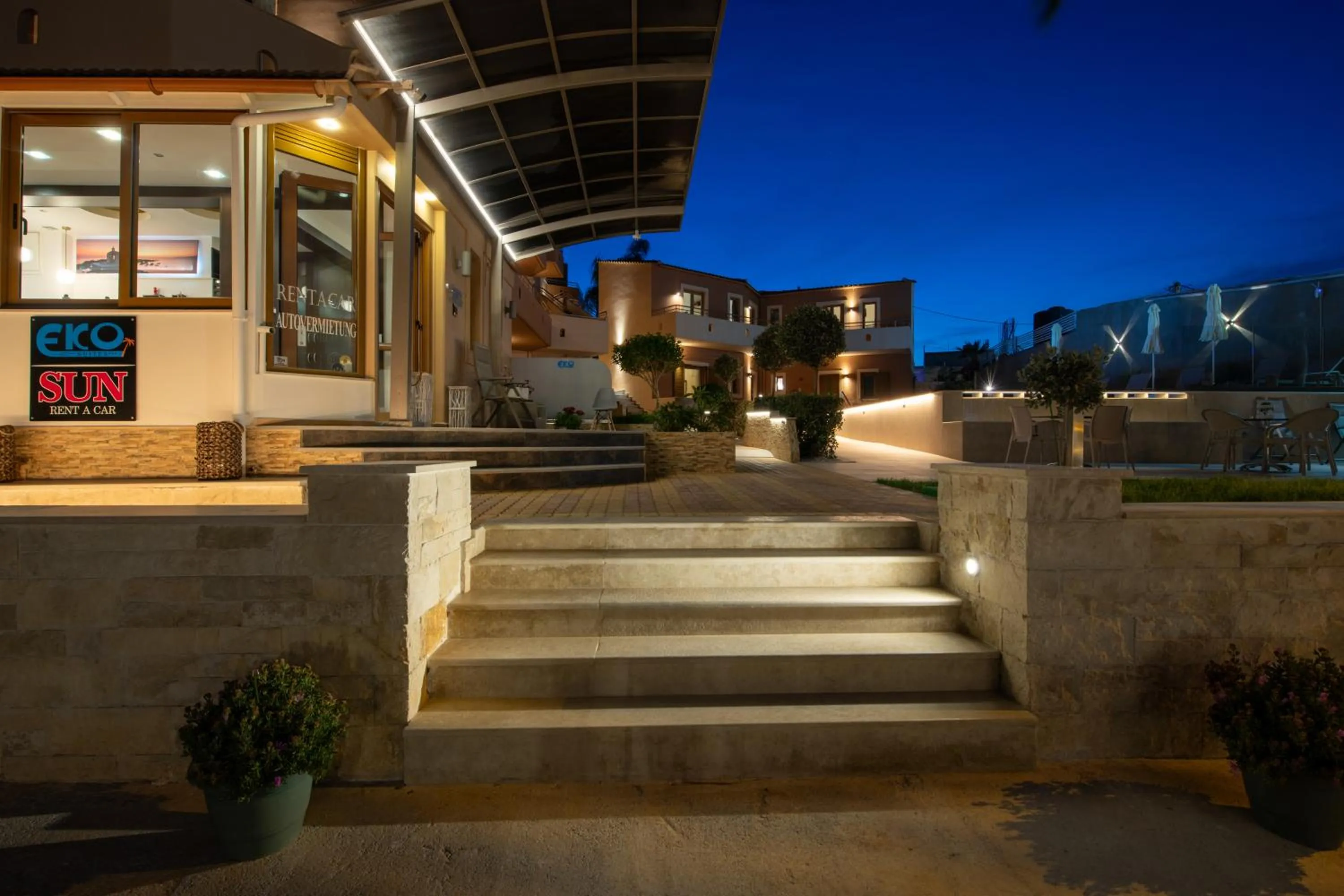 Facade/entrance in Eko Suites