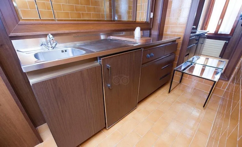 Kitchen or kitchenette in Grand Hotel Elite