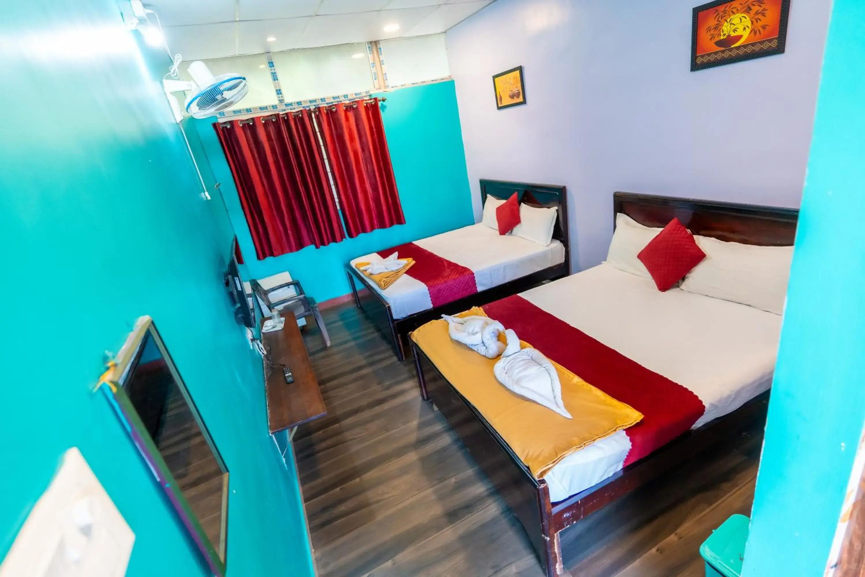 Photo of the whole room, Bed in Aryas Residency- Near Isha Foundation Coimbatore & Karunya University Photo of the whole room, Bed in Aryas Residency- Near Isha Foundation Coimbatore & Karunya University