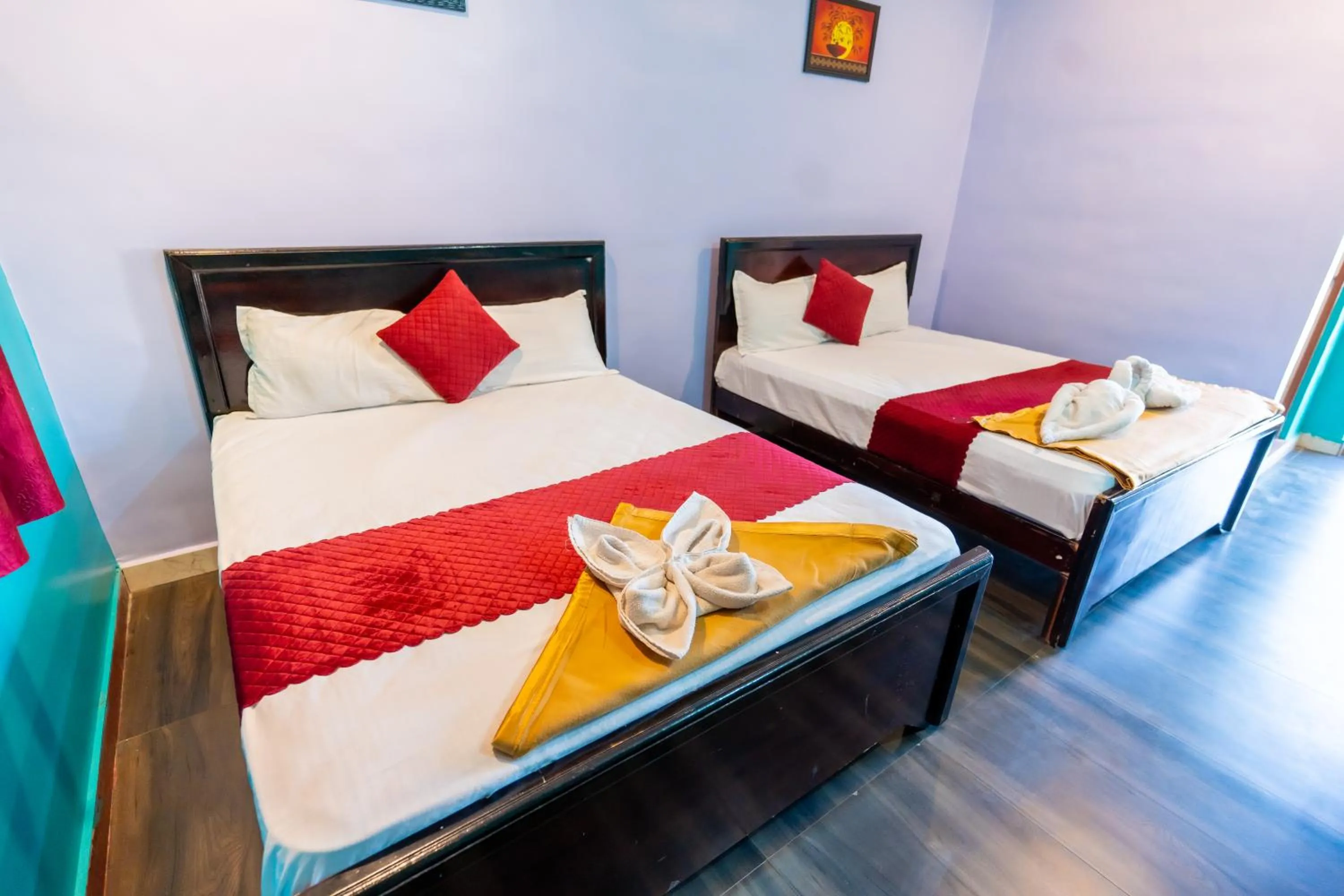 Bed in Aryas Residency- Near Isha Foundation Coimbatore & Karunya University