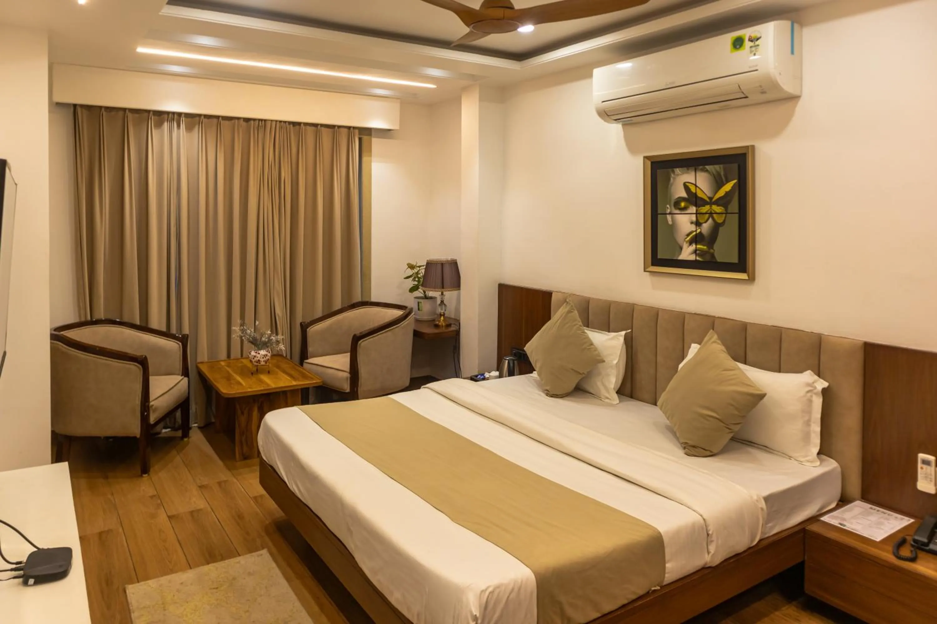 Bed in Hotel Divine Peak