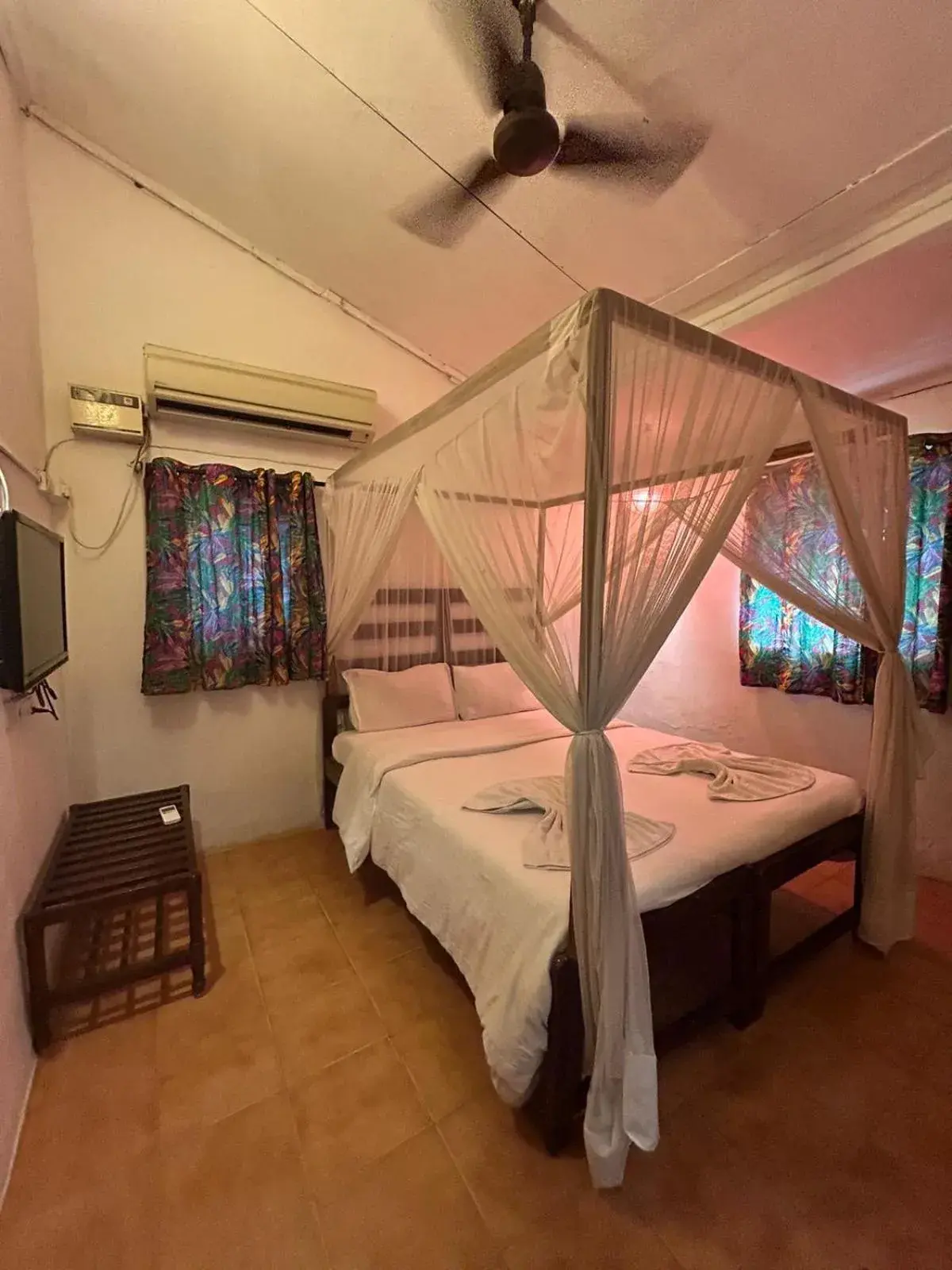 Bedroom, Bed in Ocean View Goan Beach House Bedroom, Bed in Ocean View Goan Beach House