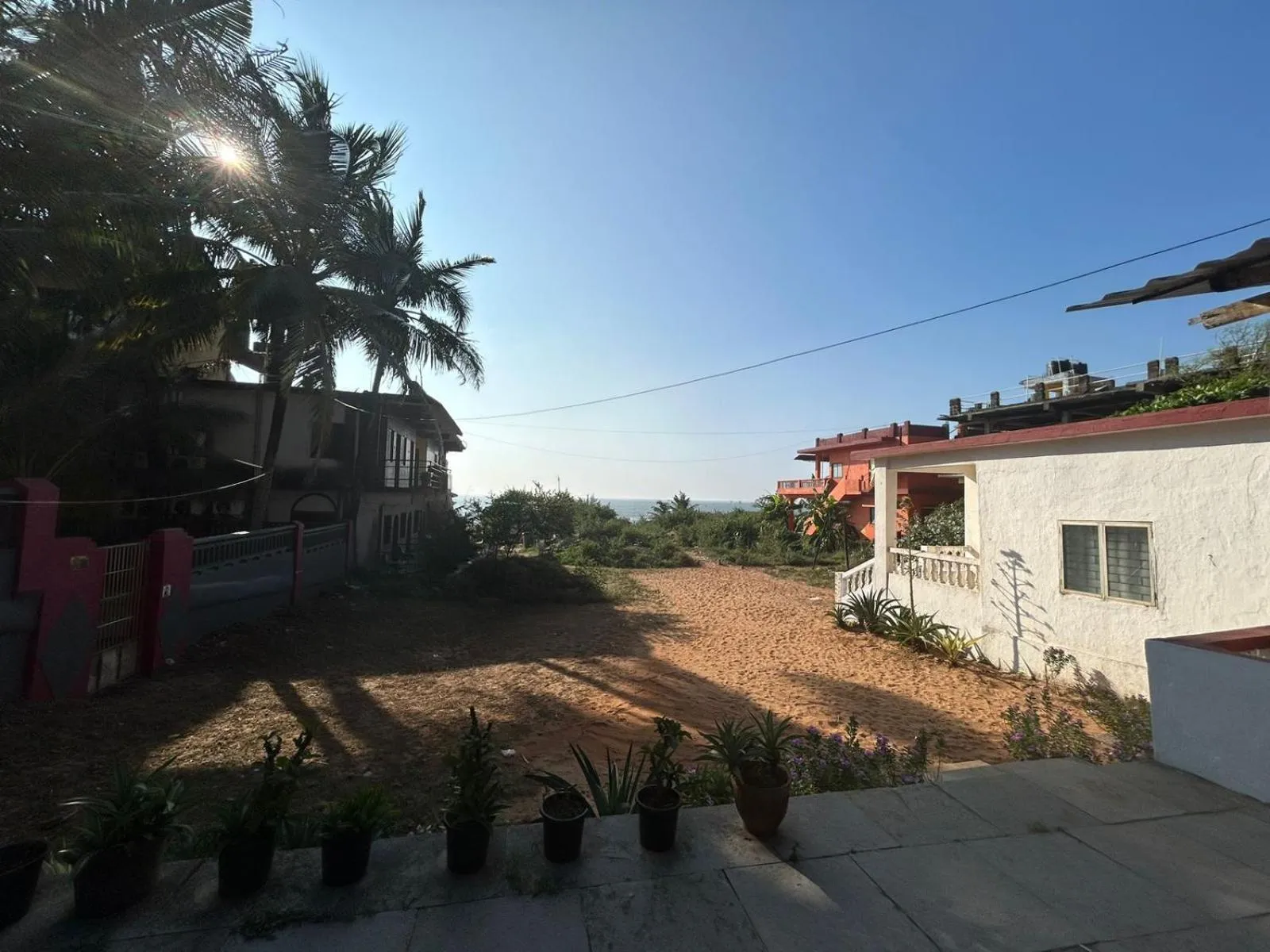 Property building in Ocean View Goan Beach House