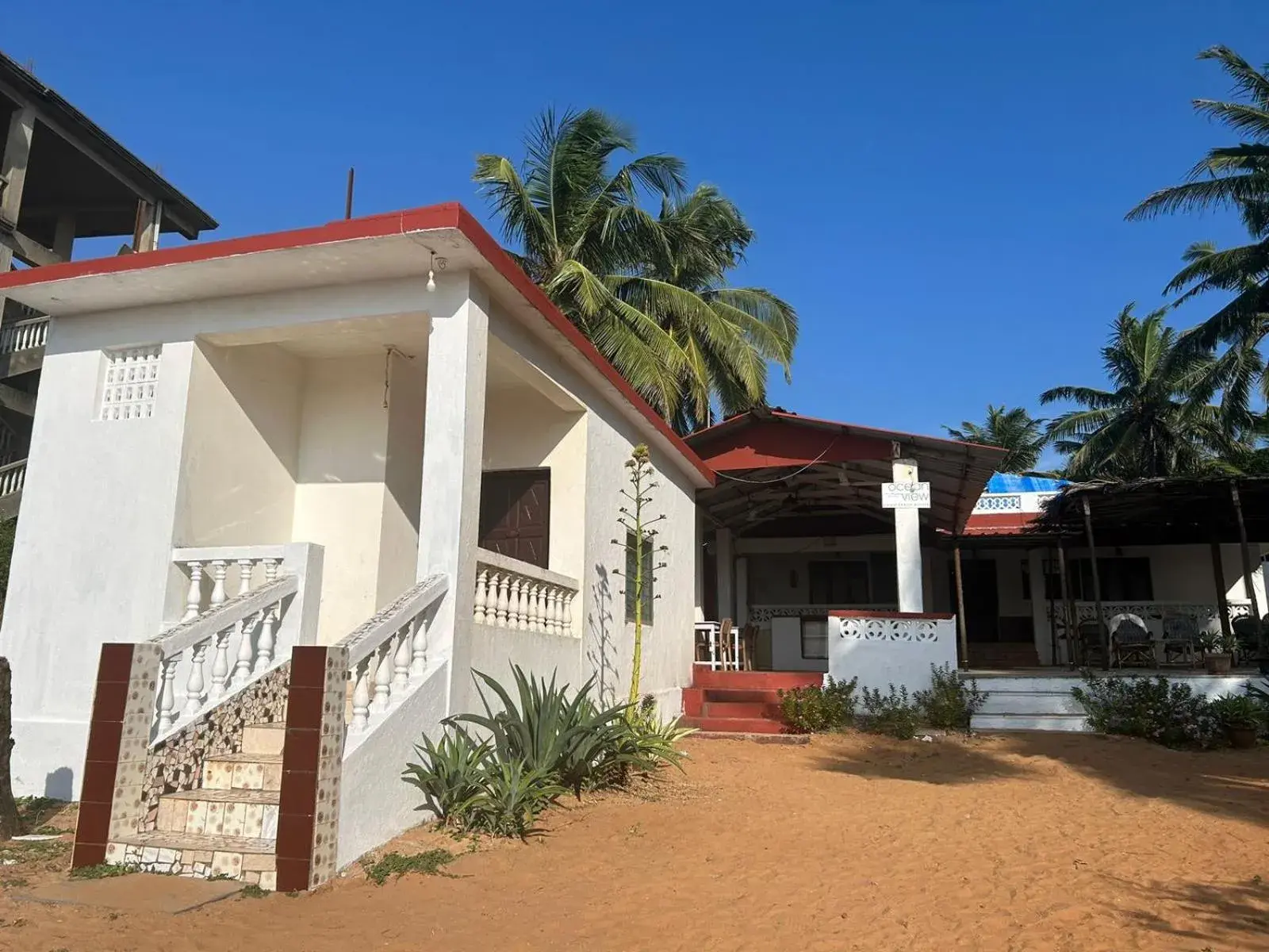 Property building in Ocean View Goan Beach House Property building in Ocean View Goan Beach House