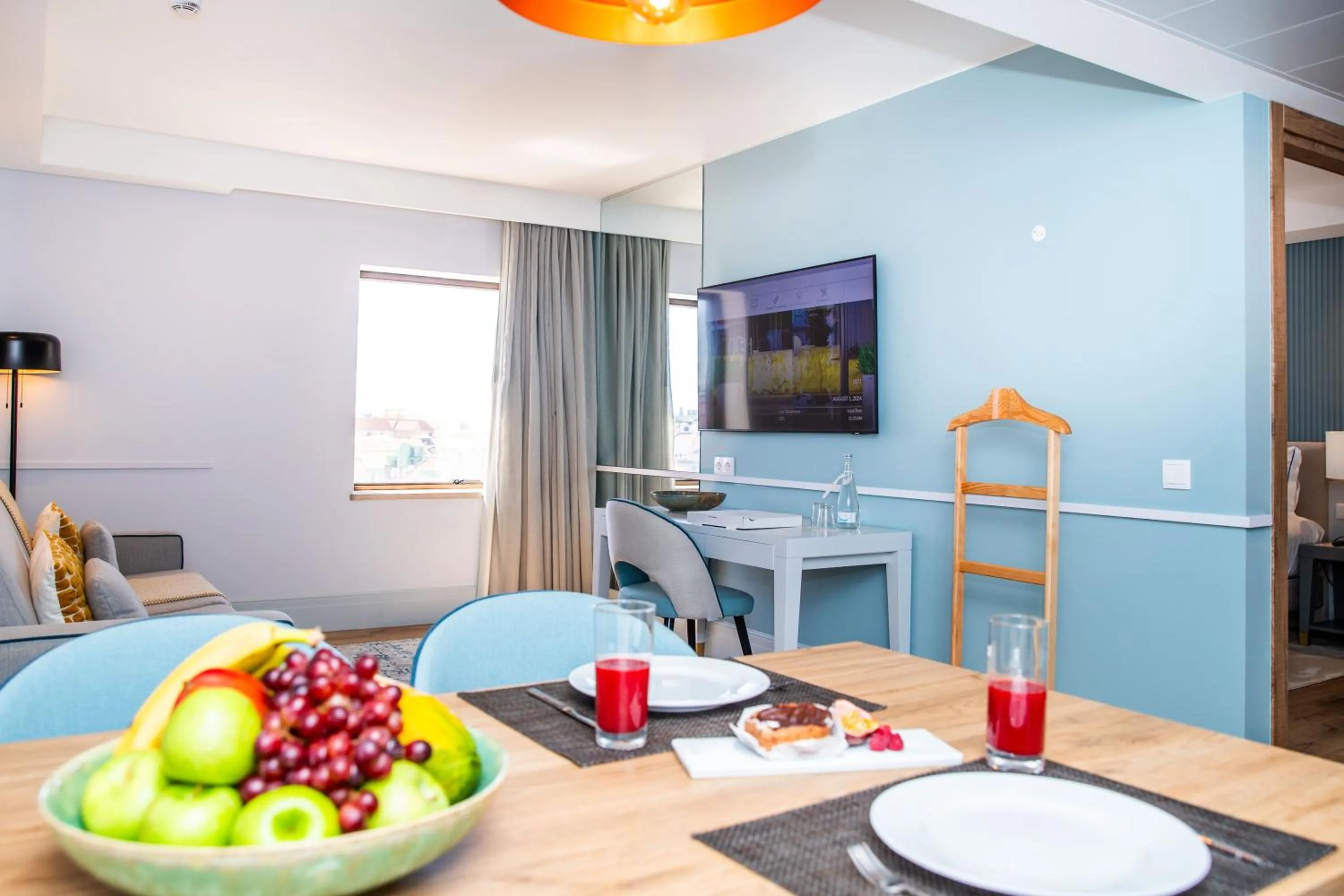 Bedroom in VIP Executive Suites do Marquês Hotel