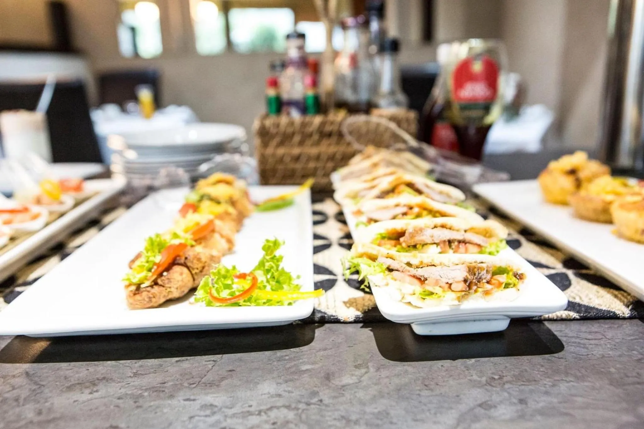 Buffet breakfast in Fish Eagle Manor