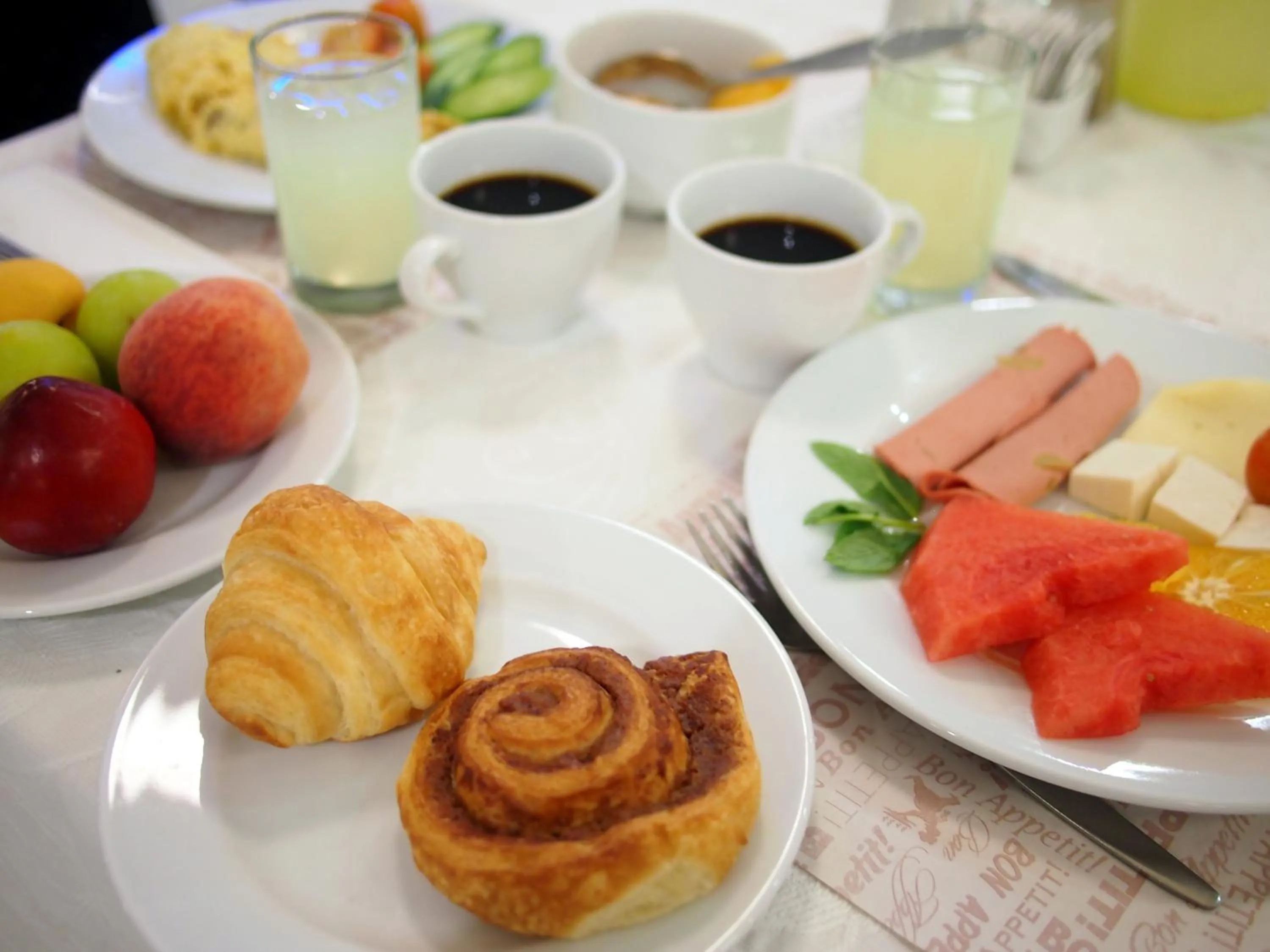 Buffet breakfast in Grand Park Hotel Jerusalem