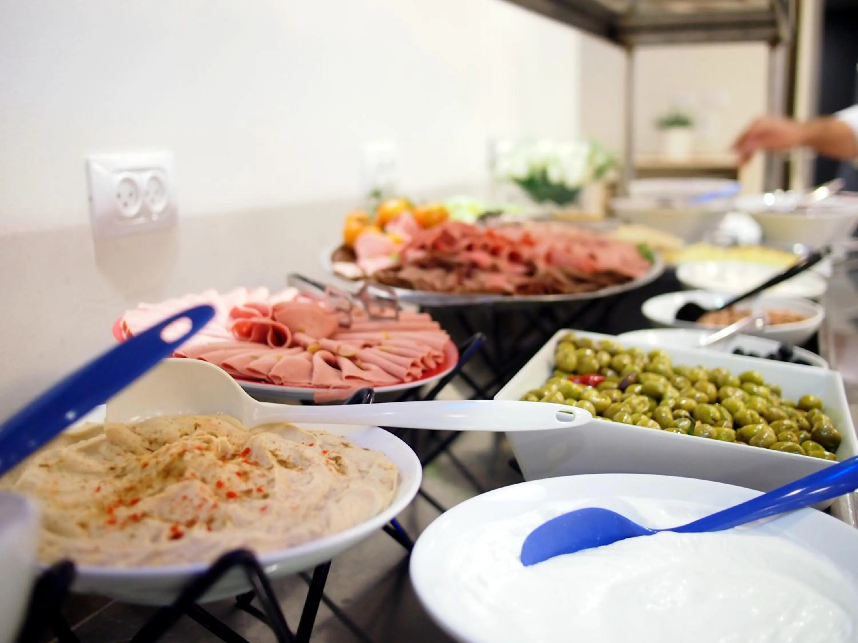 Buffet breakfast in Grand Park Hotel Jerusalem