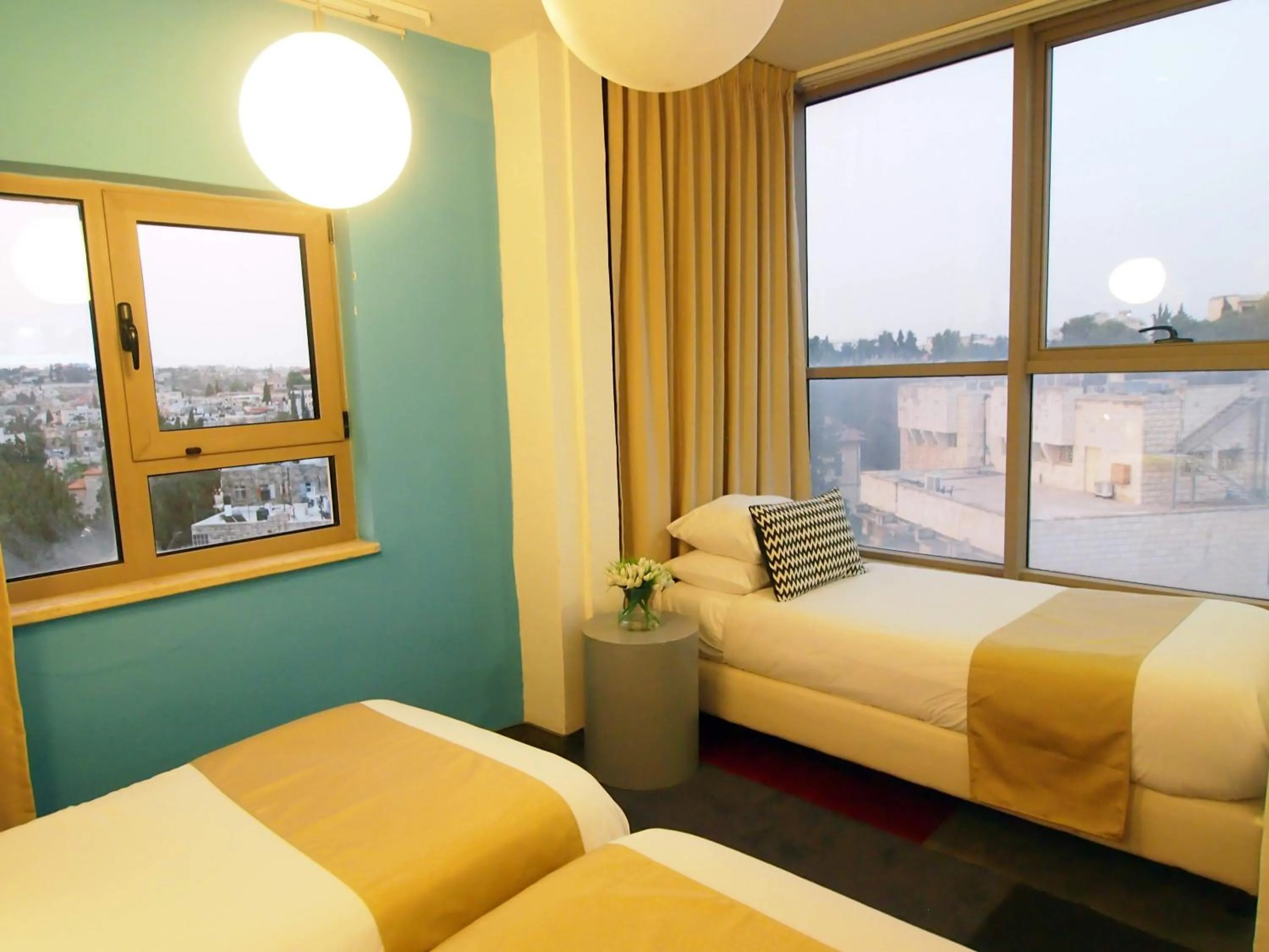 Bedroom, Bed in Grand Park Hotel Jerusalem