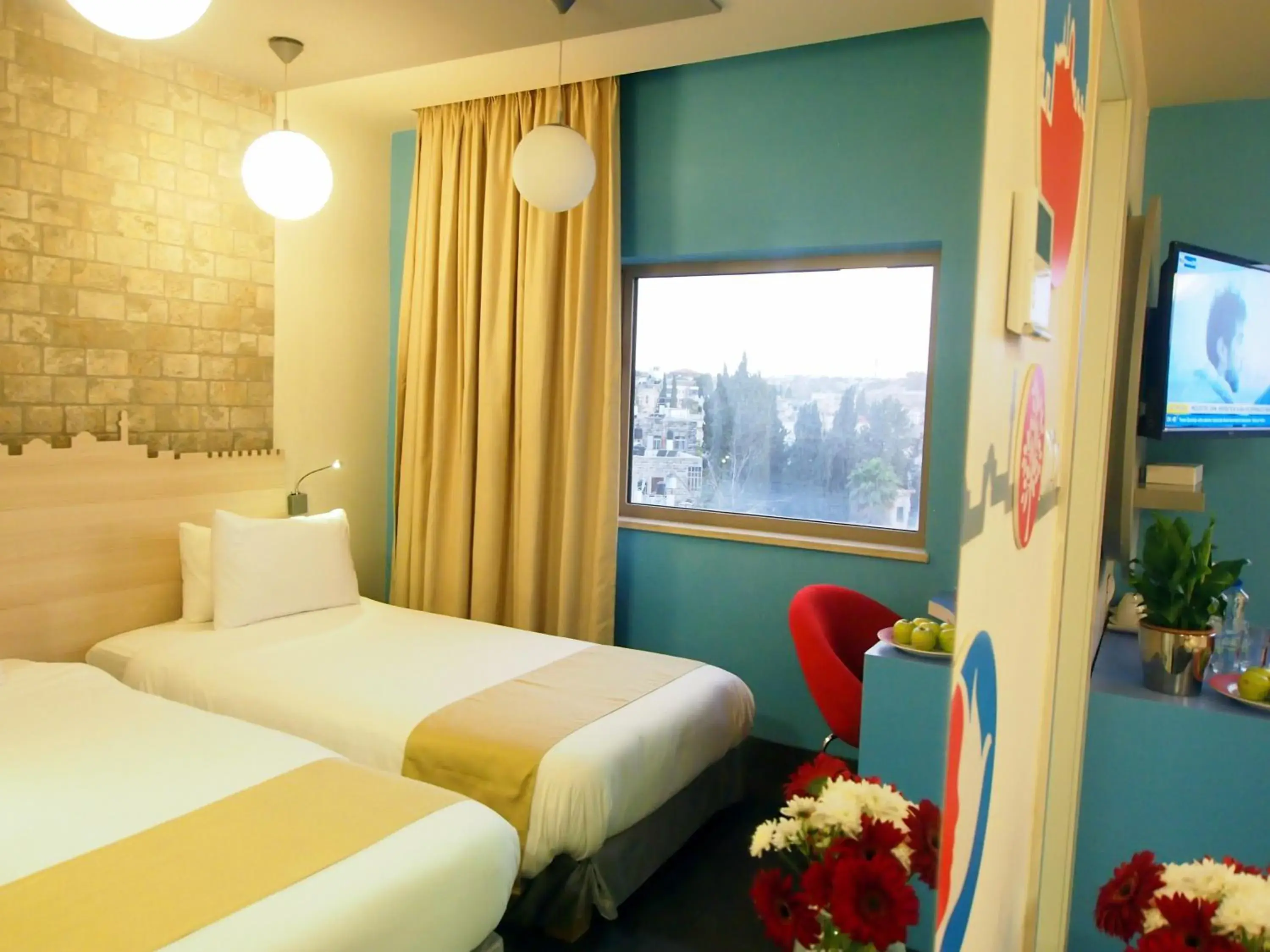 Standard Twin Room in Grand Park Hotel Jerusalem Standard Twin Room in Grand Park Hotel Jerusalem
