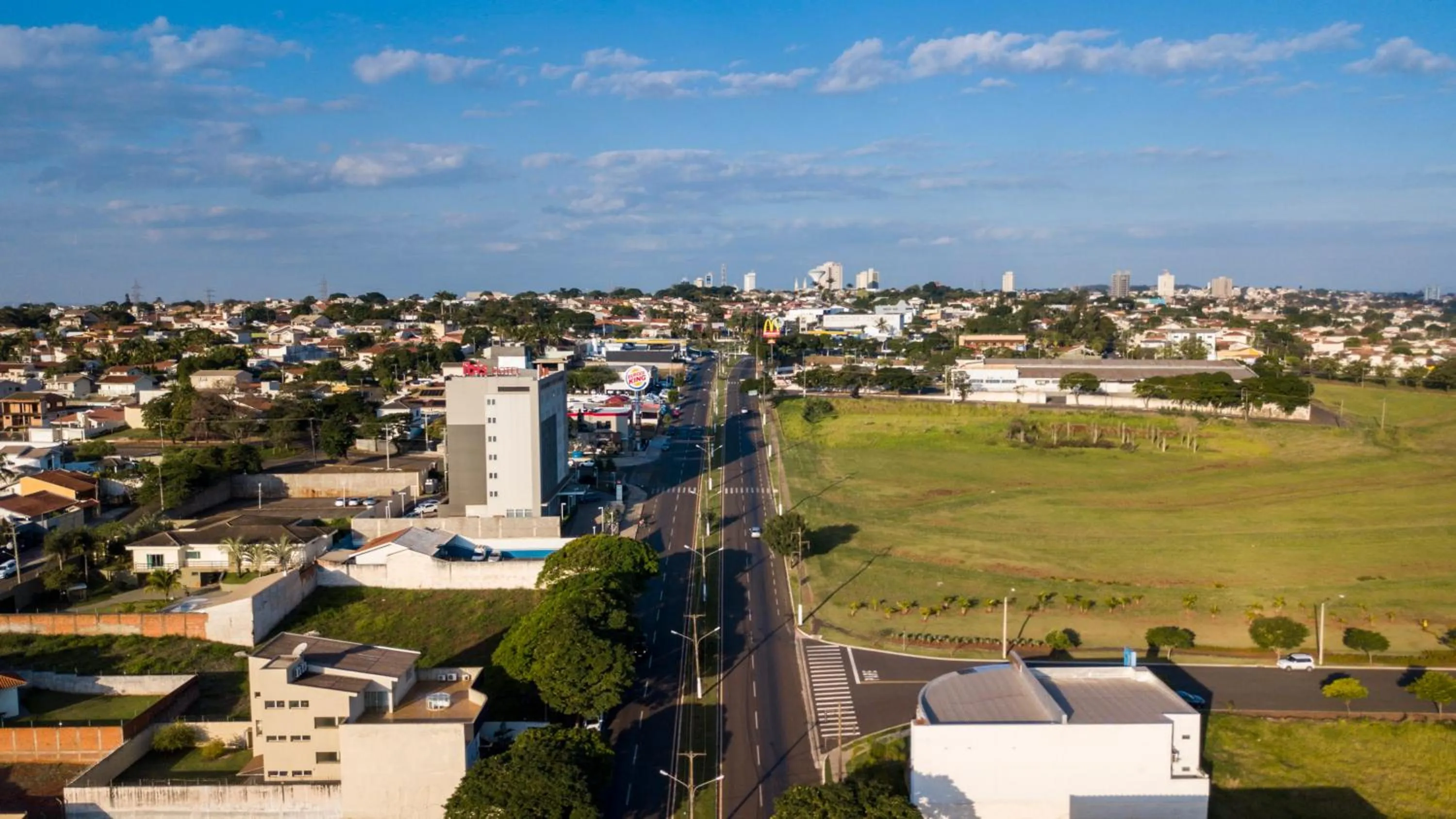 Bird's eye view in ibis Ourinhos