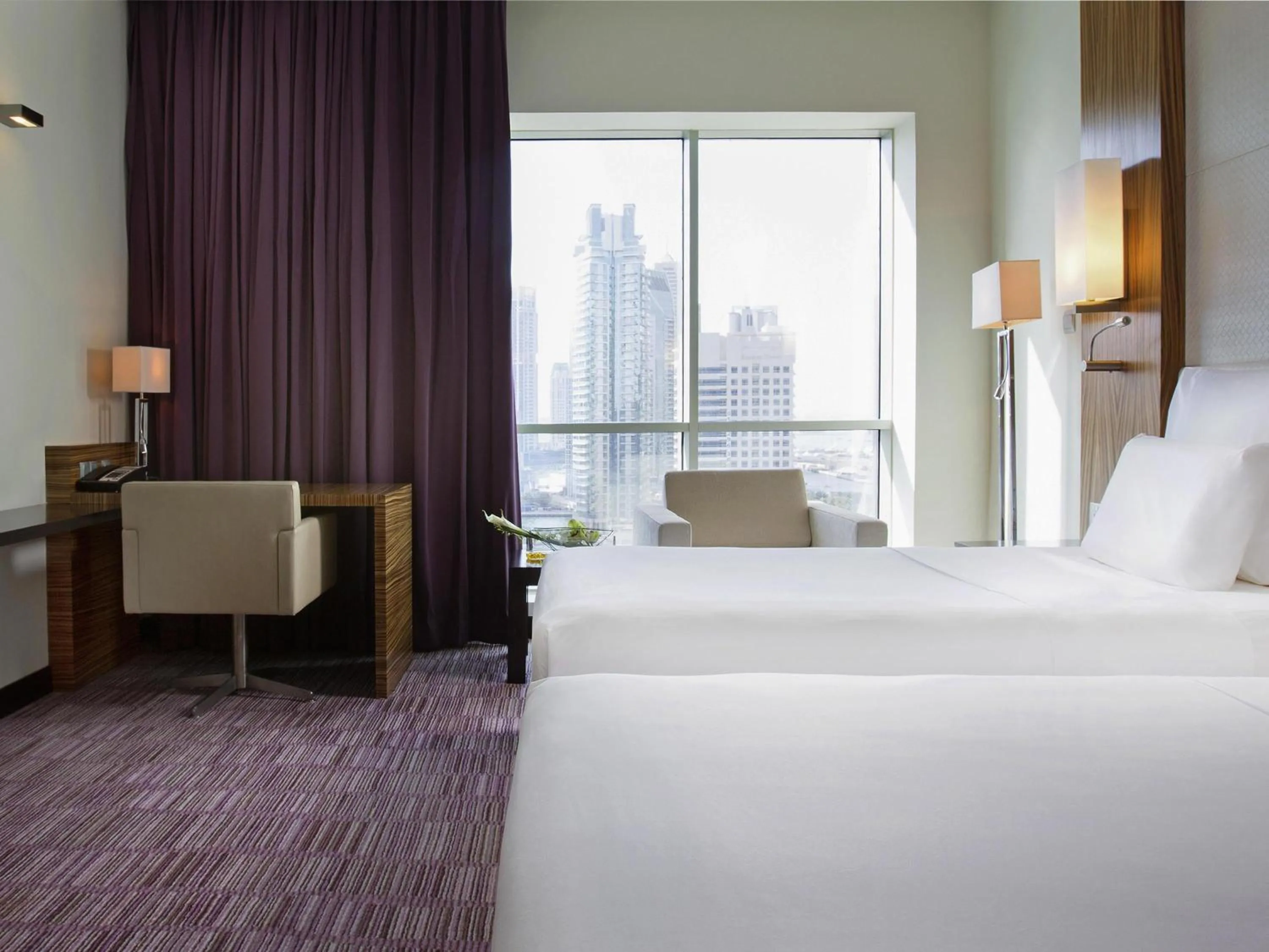Bedroom, Bed in Pullman Dubai Jumeirah Lakes Towers