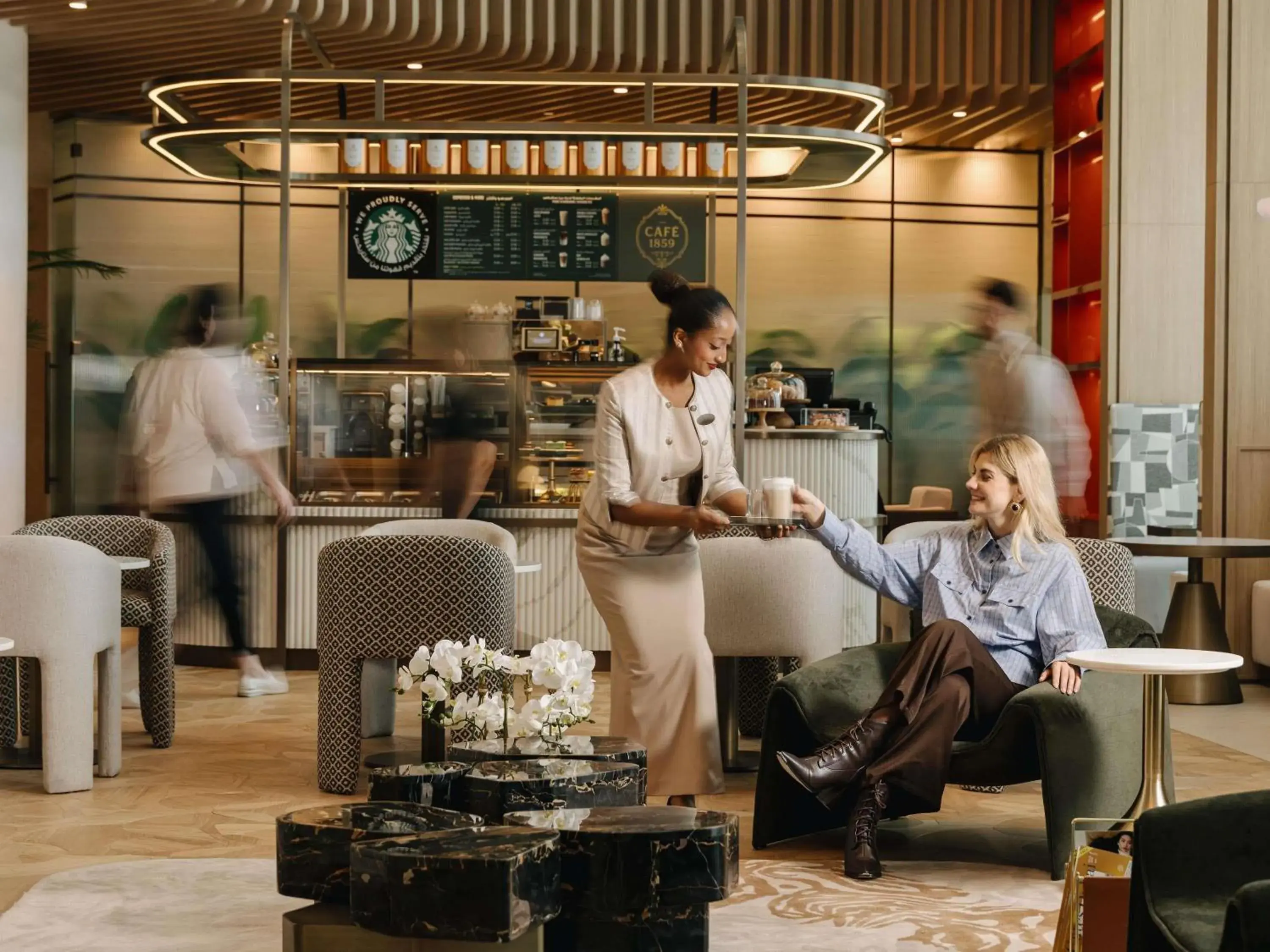 Property building in Pullman Dubai Jumeirah Lakes Towers Property building in Pullman Dubai Jumeirah Lakes Towers