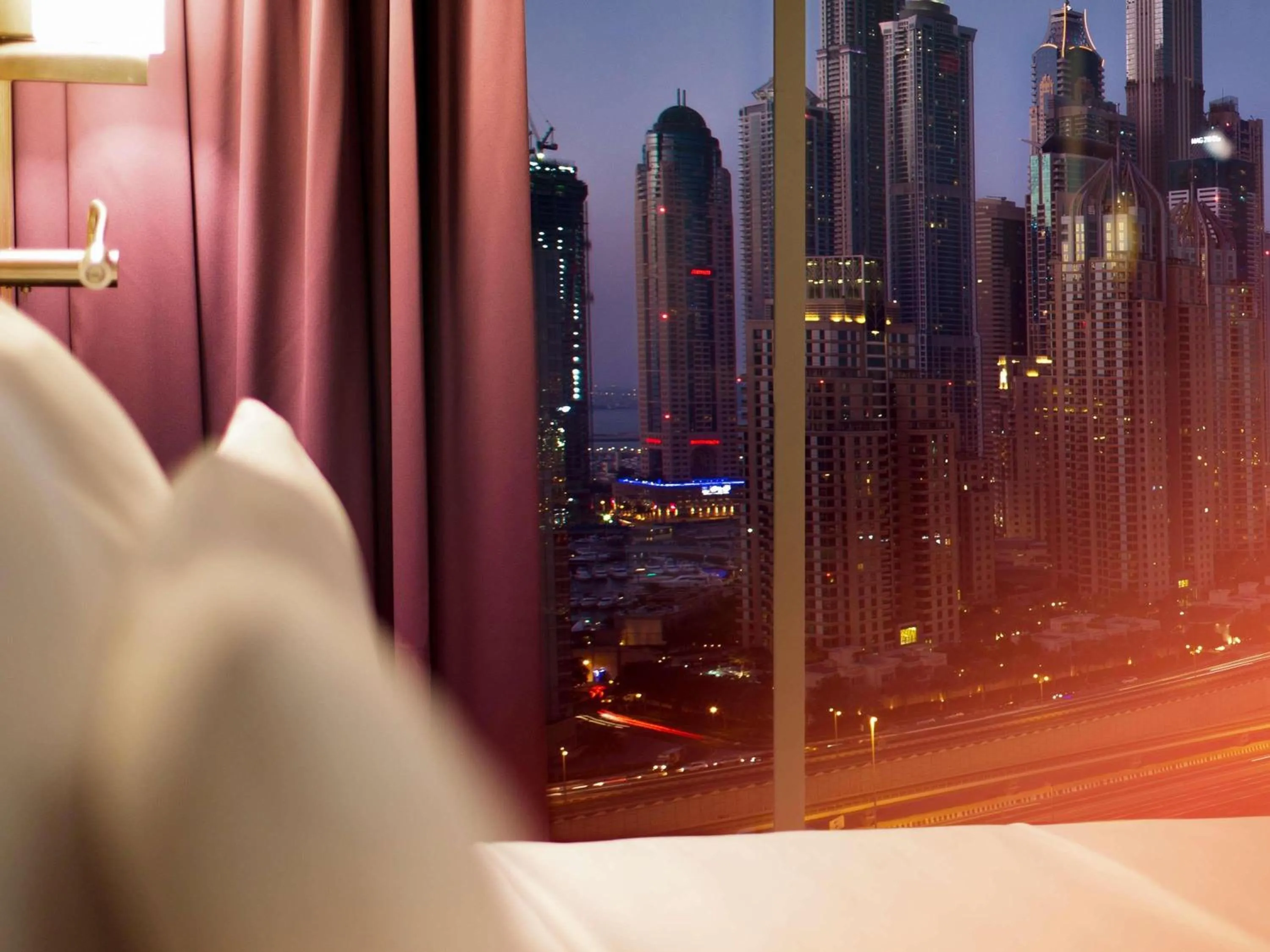 Bedroom, Bed in Pullman Dubai Jumeirah Lakes Towers