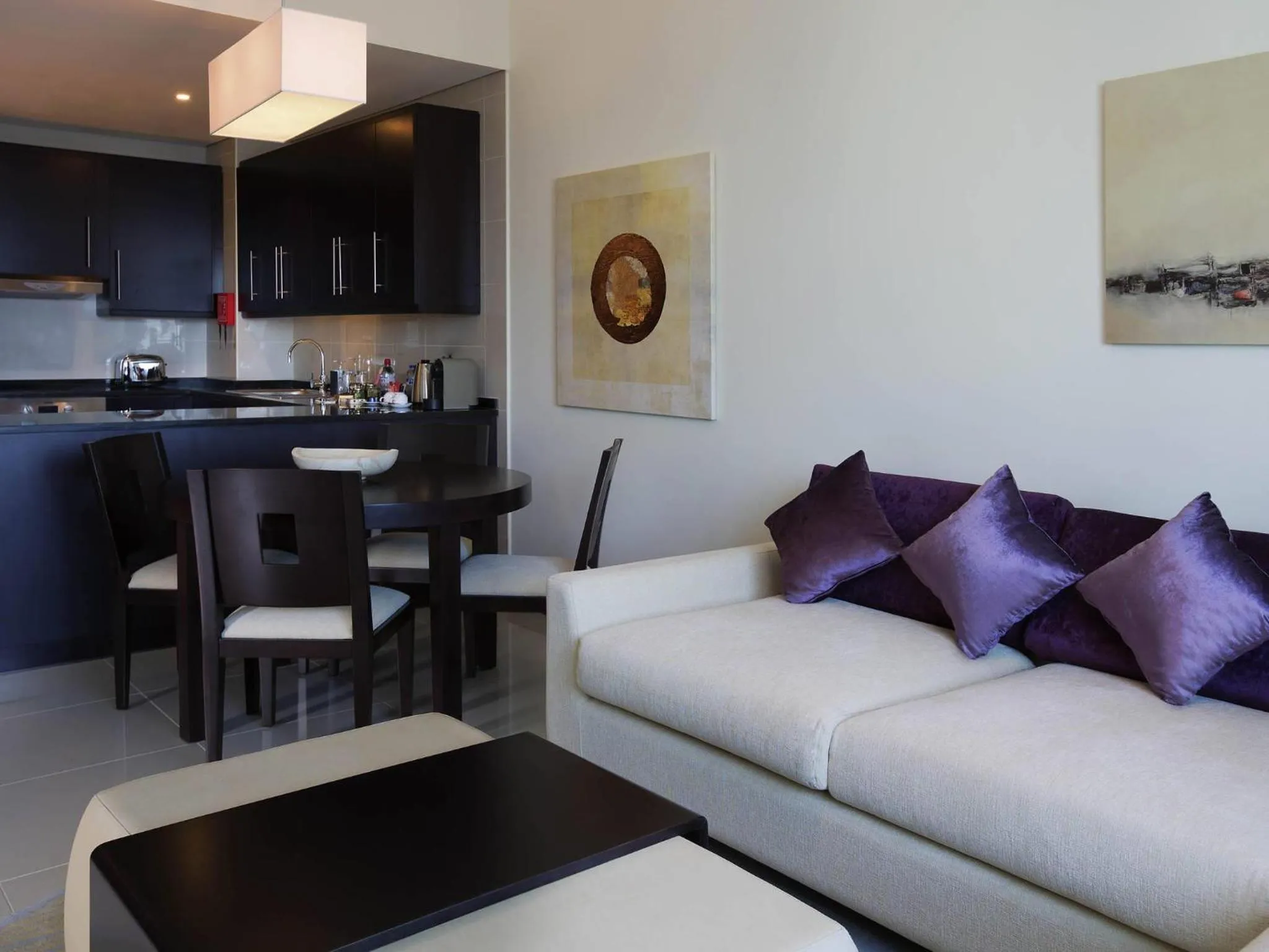 Bedroom in Pullman Dubai Jumeirah Lakes Towers