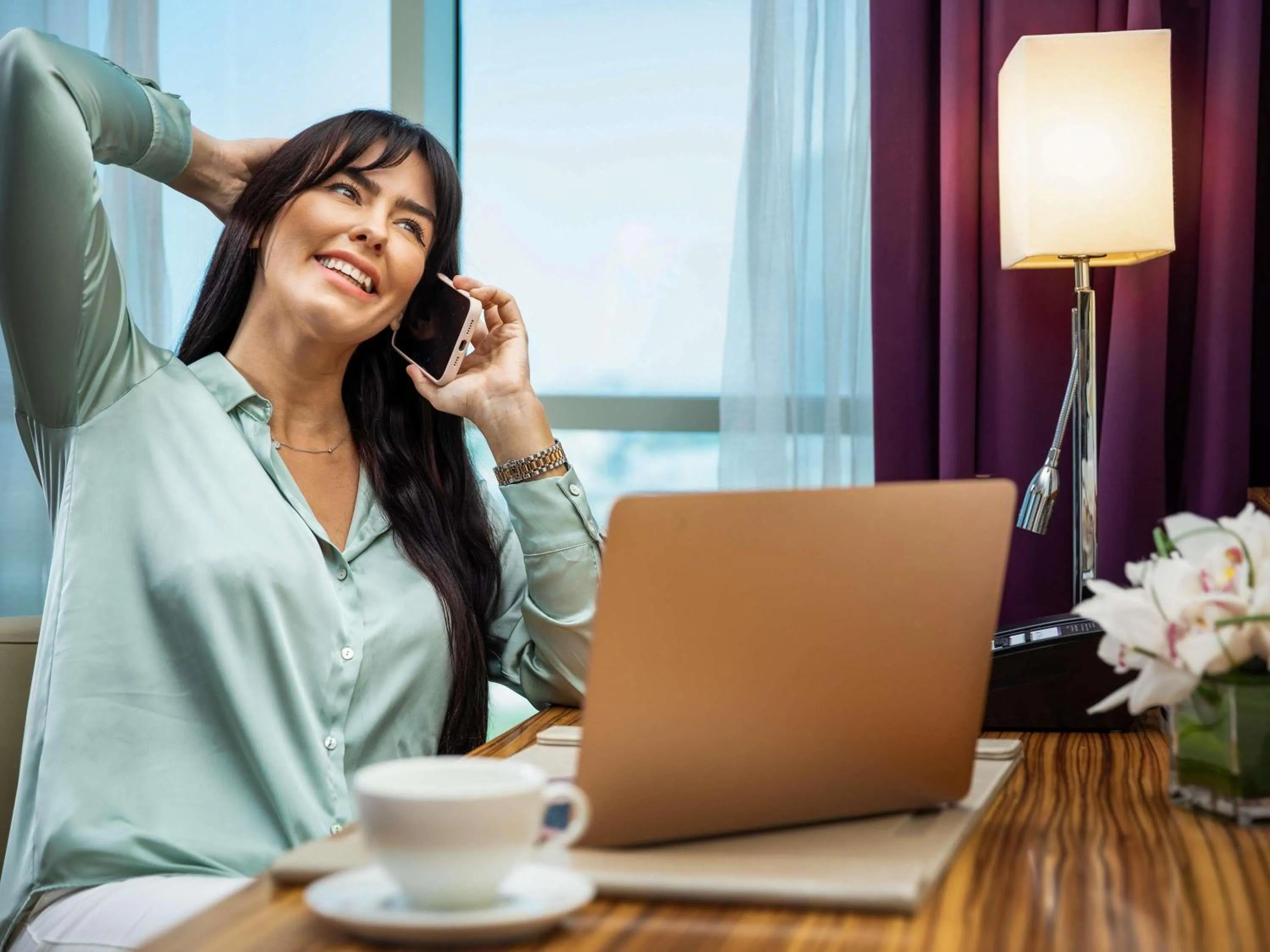 Bedroom in Pullman Dubai Jumeirah Lakes Towers