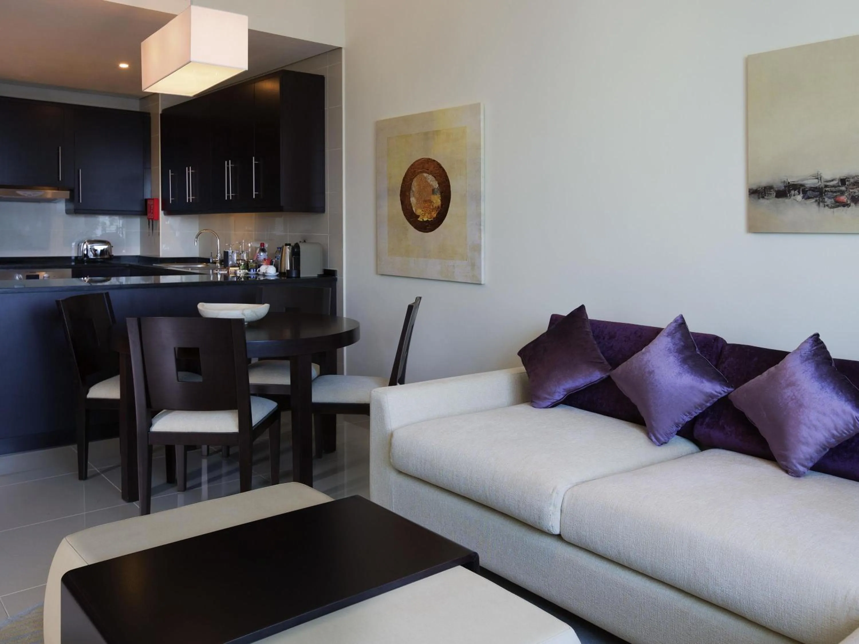 Bedroom in Pullman Dubai Jumeirah Lakes Towers