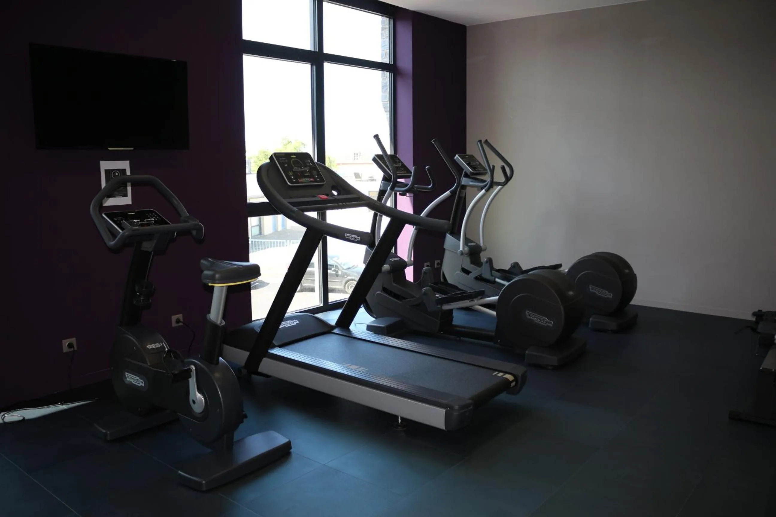 Fitness centre/facilities in Mercure Cherbourg Centre Port