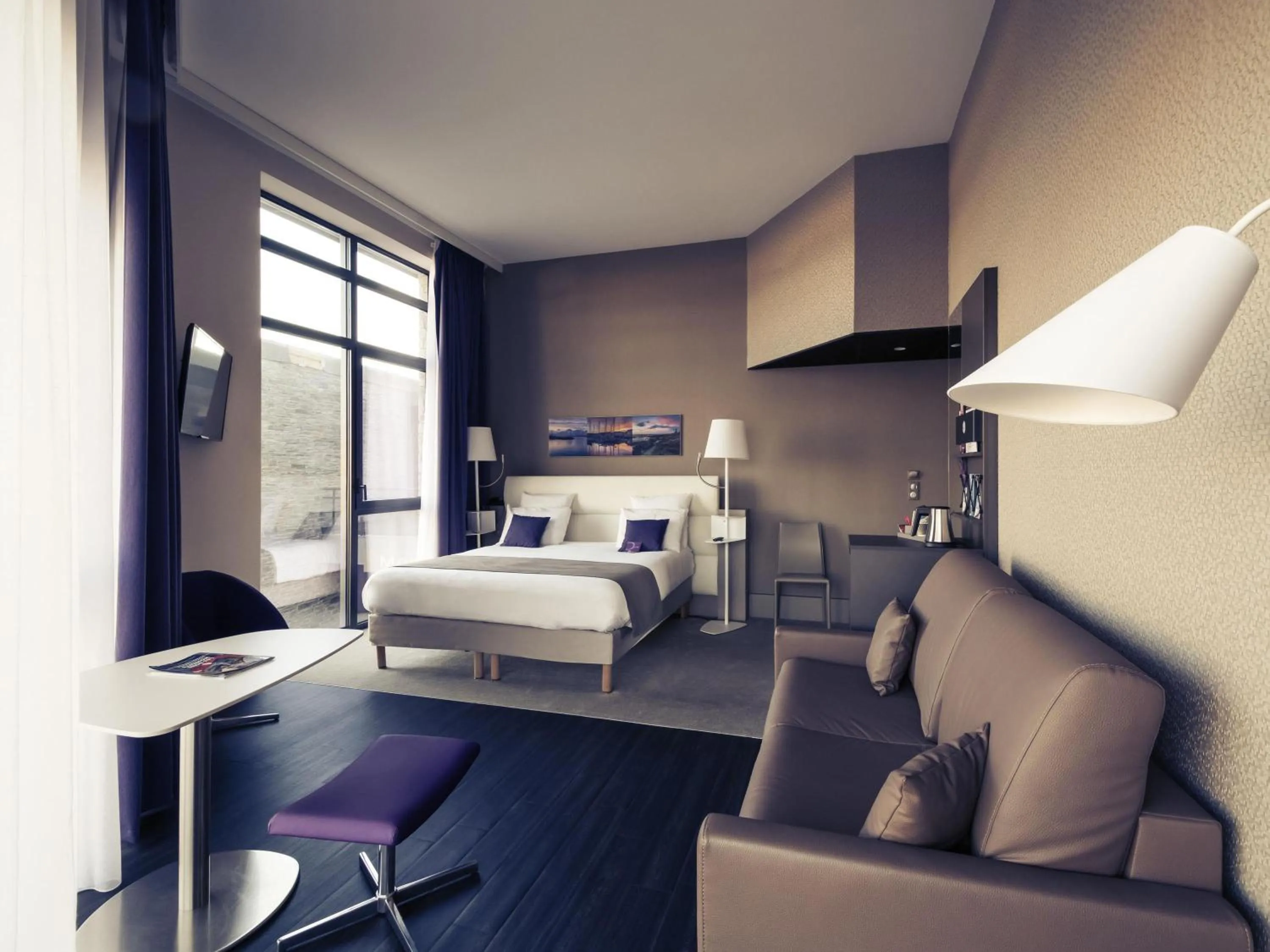 Bedroom, Bed in Mercure Cherbourg Centre Port