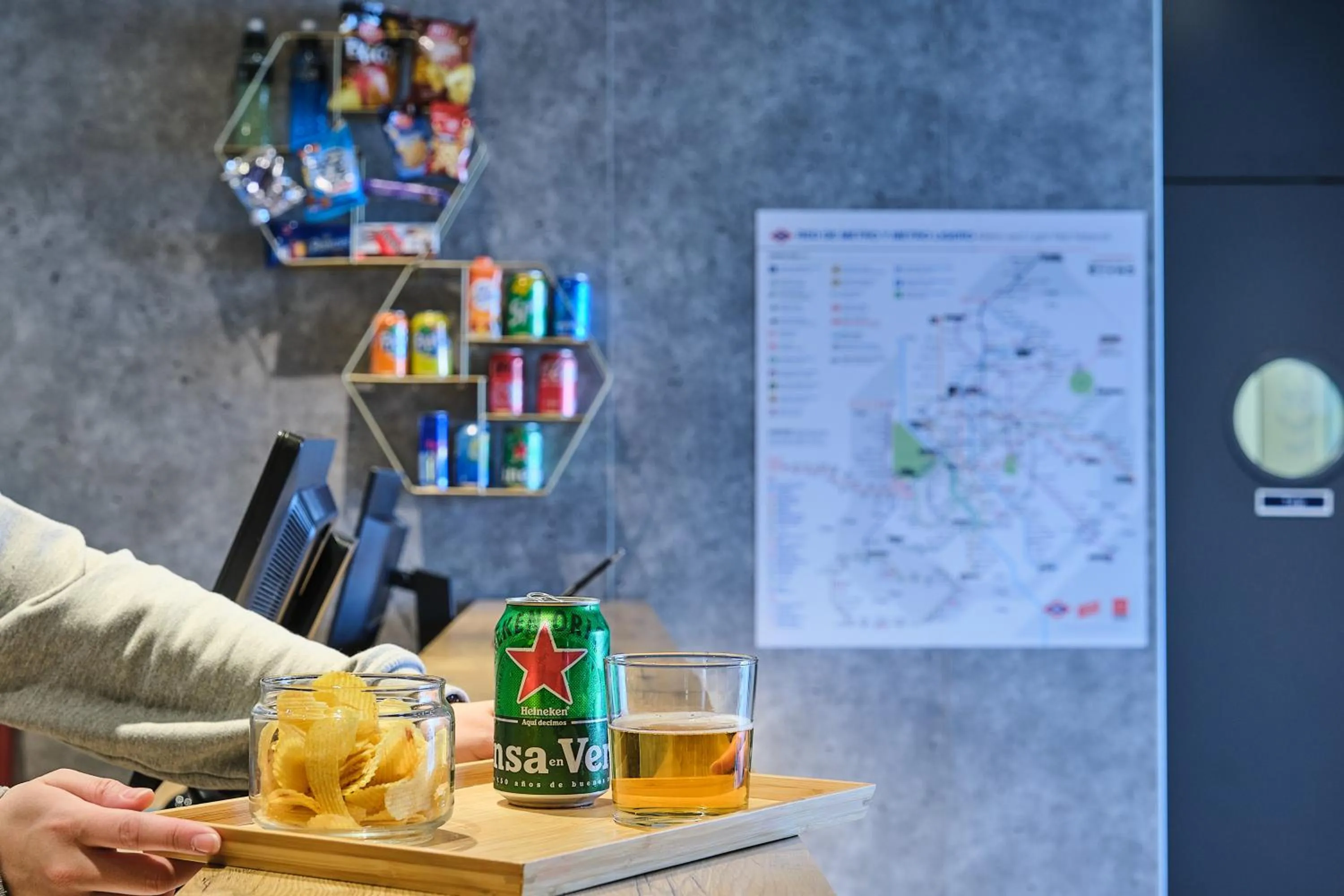 Drinks in Ibis Budget Madrid Calle 30