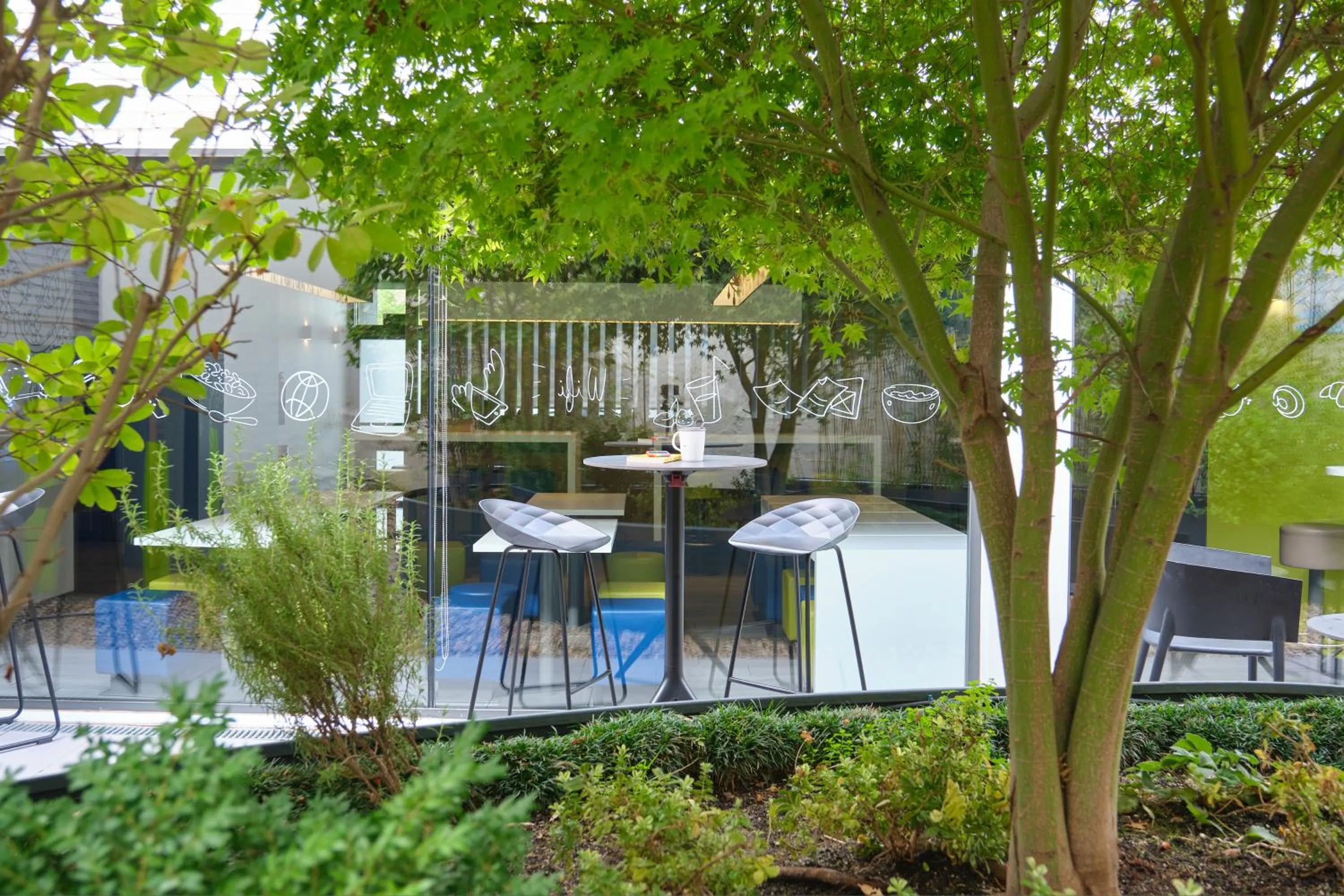 Balcony/Terrace in Ibis Budget Madrid Calle 30