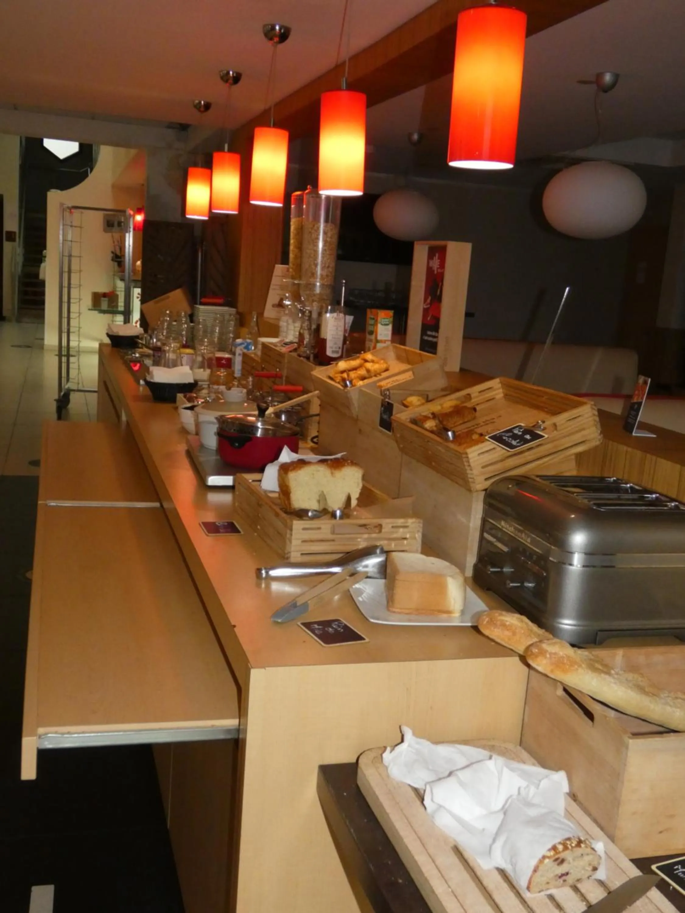 Breakfast in ibis Saintes