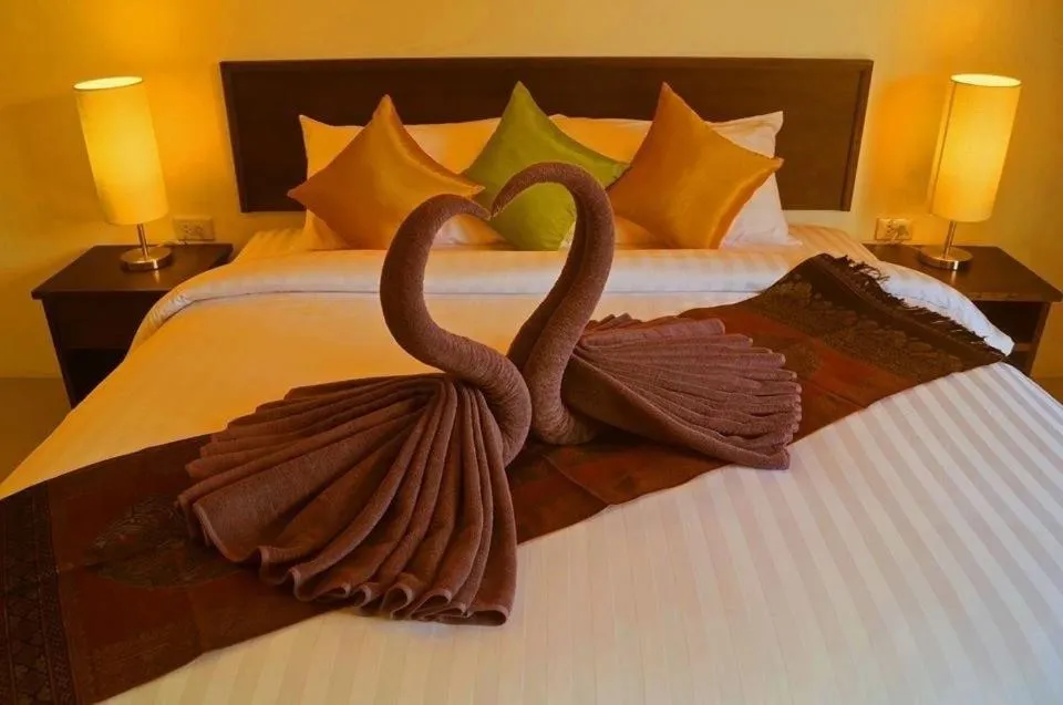 Bed in The Seashore Kamala Service Apartment