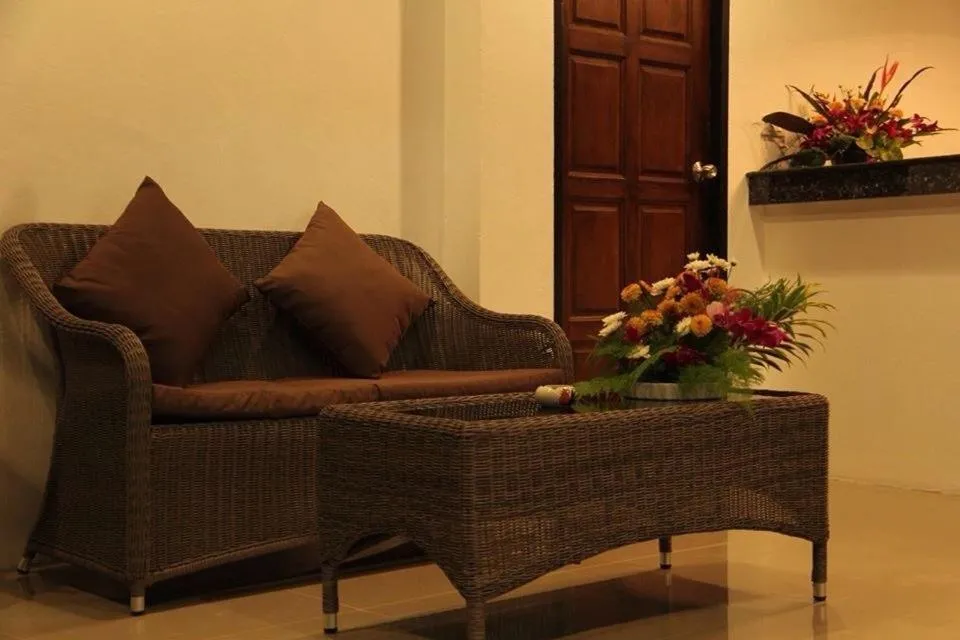 Living room in The Seashore Kamala Service Apartment