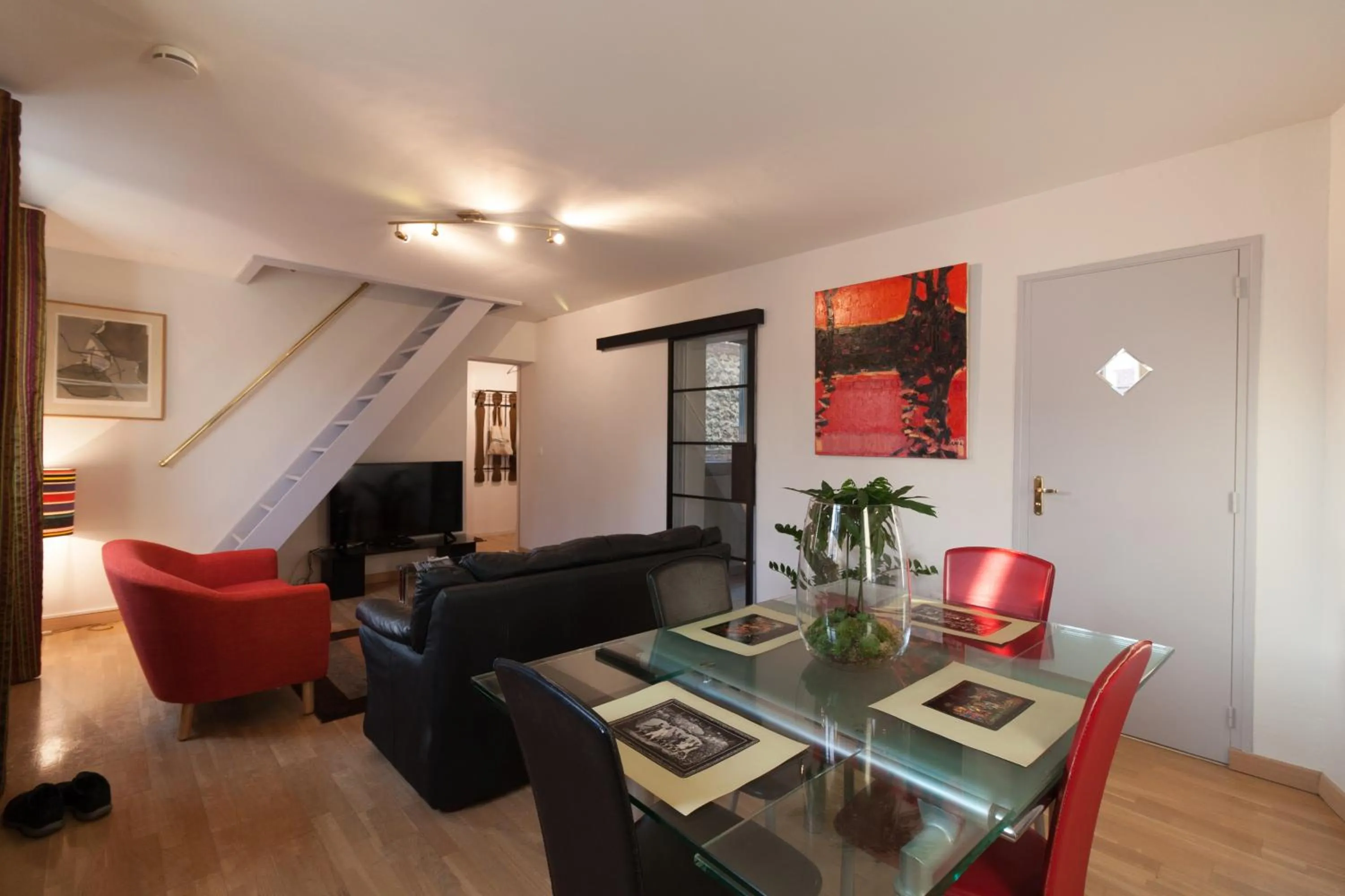 Living room in Le Petit Morny