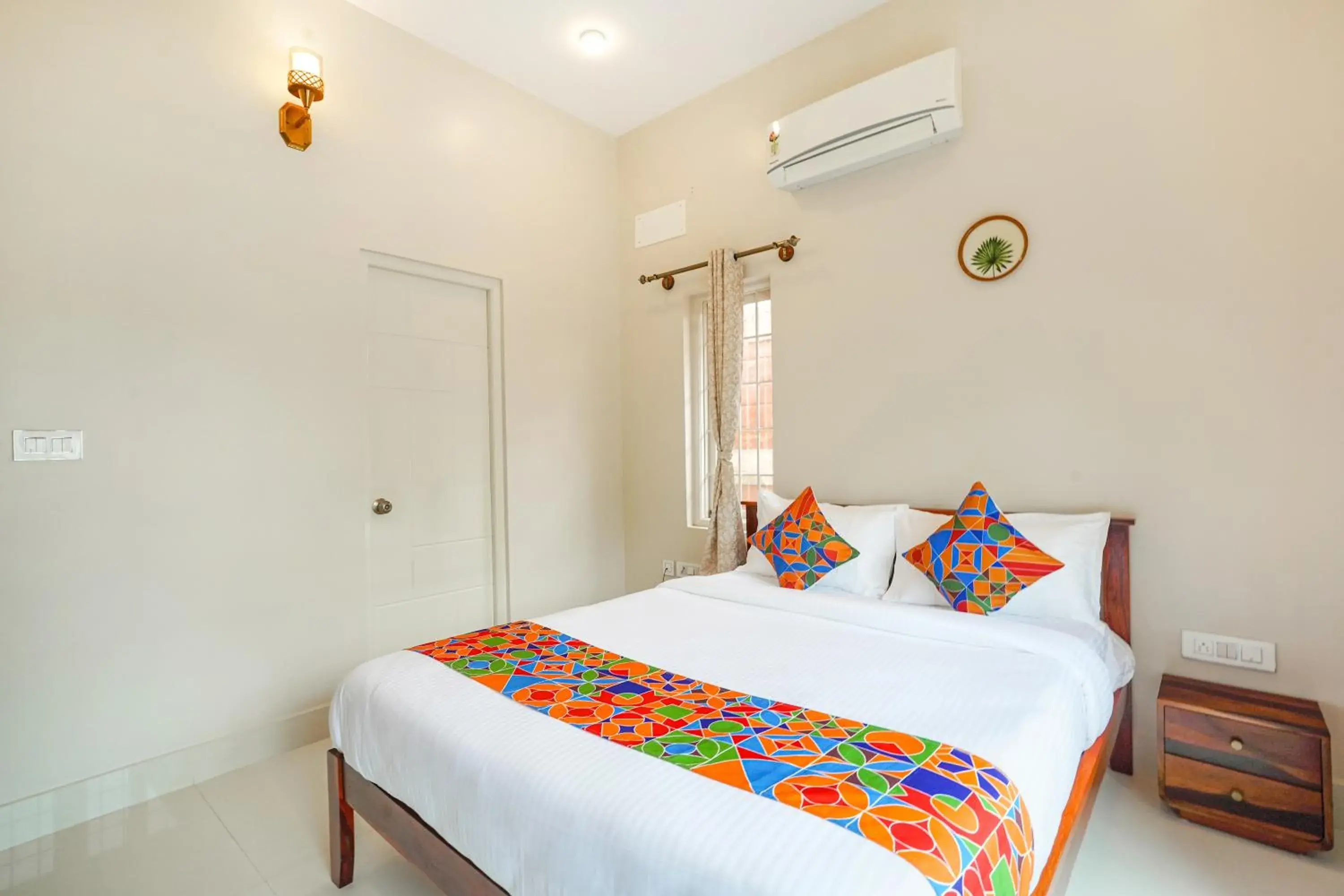 Bed in FabHotel Bougainvillea Suites - Horamavu Bed in FabHotel Bougainvillea Suites - Horamavu