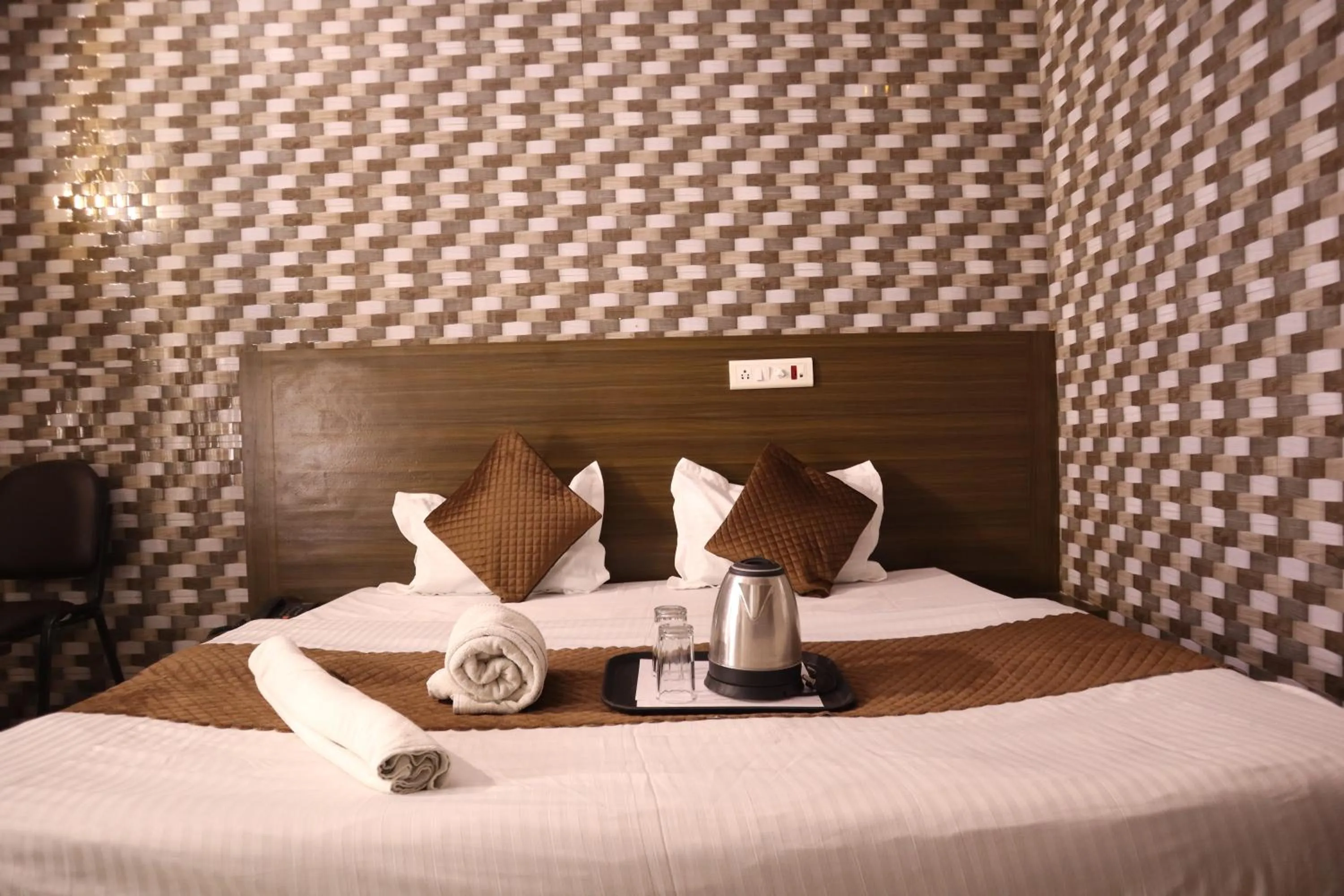 Bedroom, Bed in PR Palace