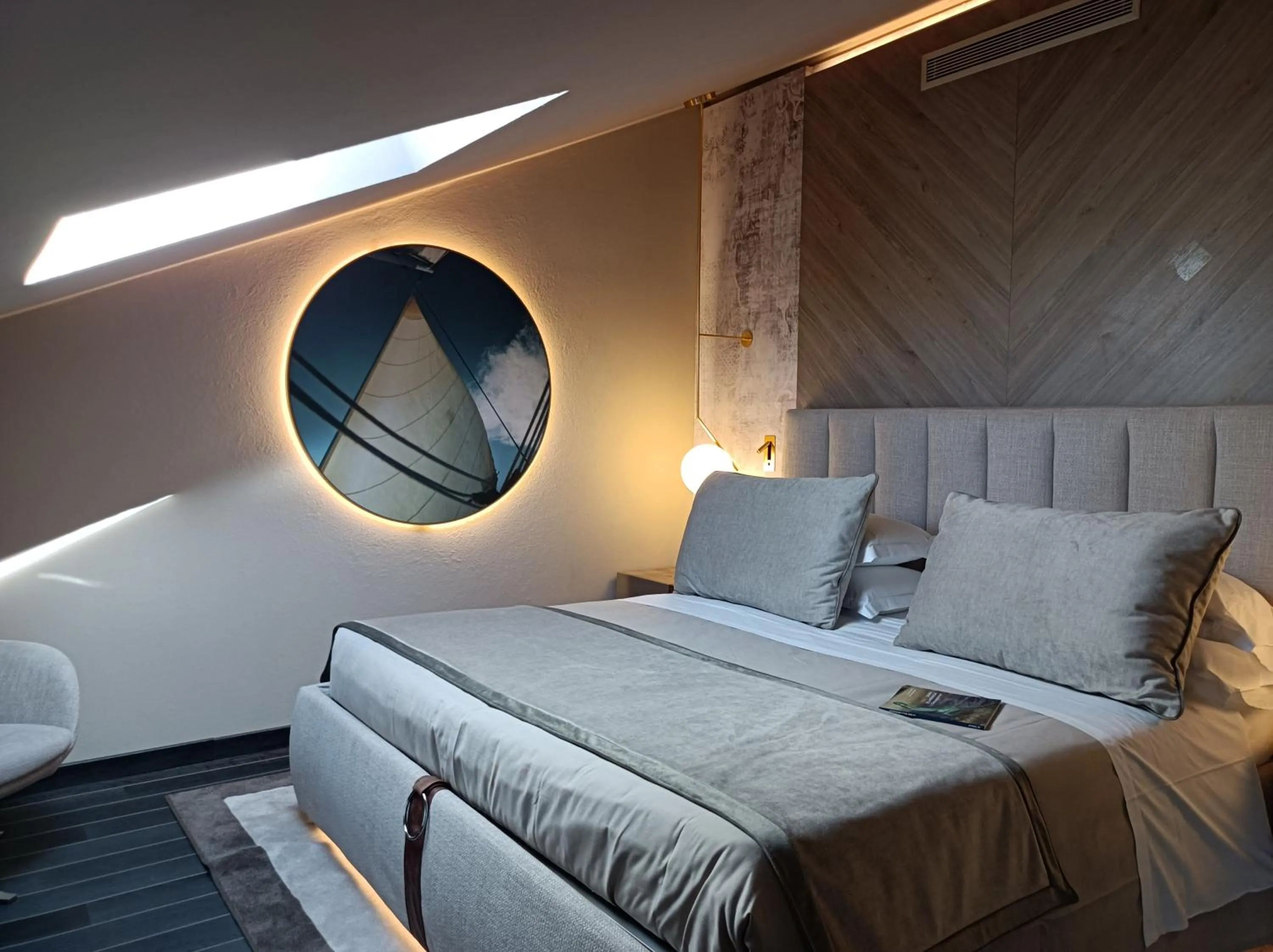 Bed in Miramare Suites