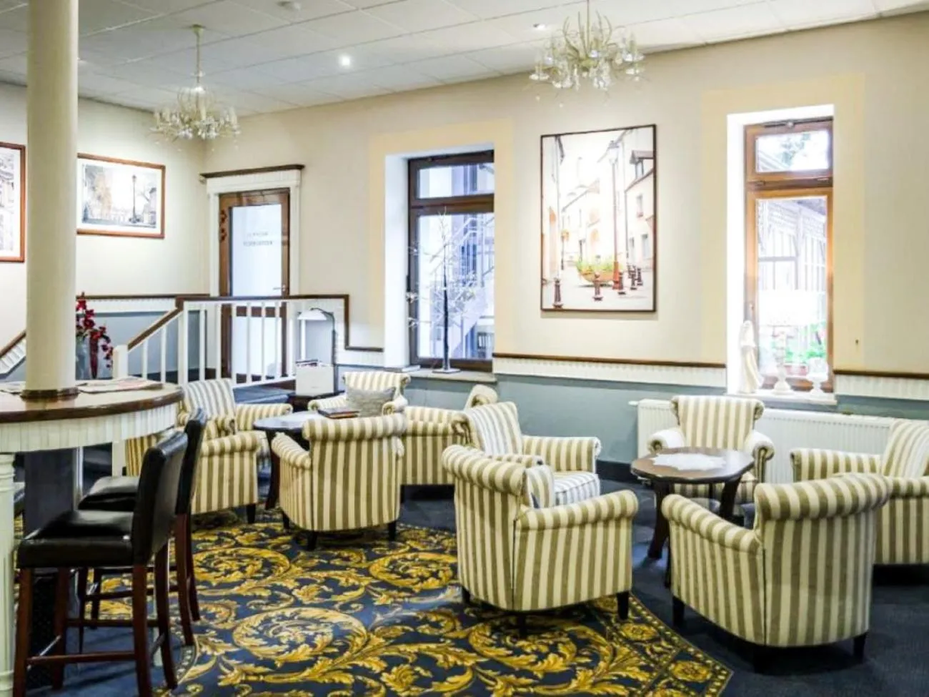 Communal lounge/ TV room in Hotel Stara Garbarnia