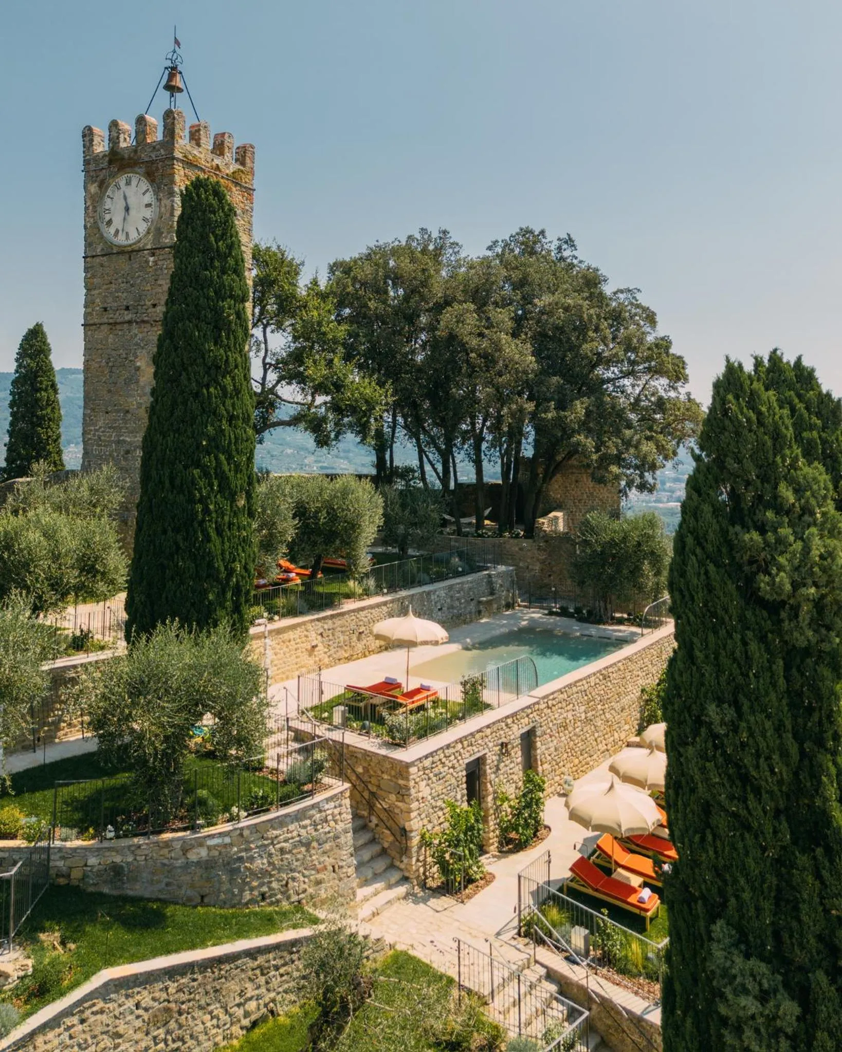 Pool view in La Monastica Resort & Spa