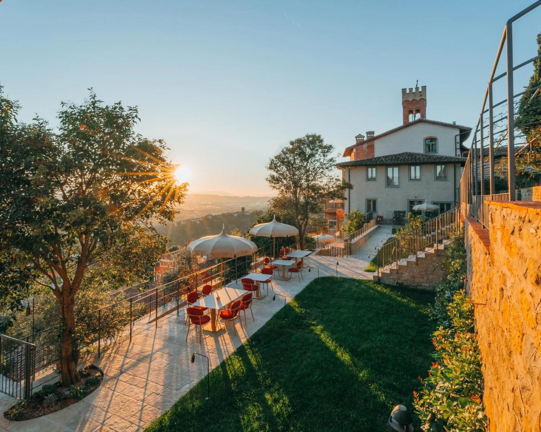 Garden in La Monastica Resort & Spa