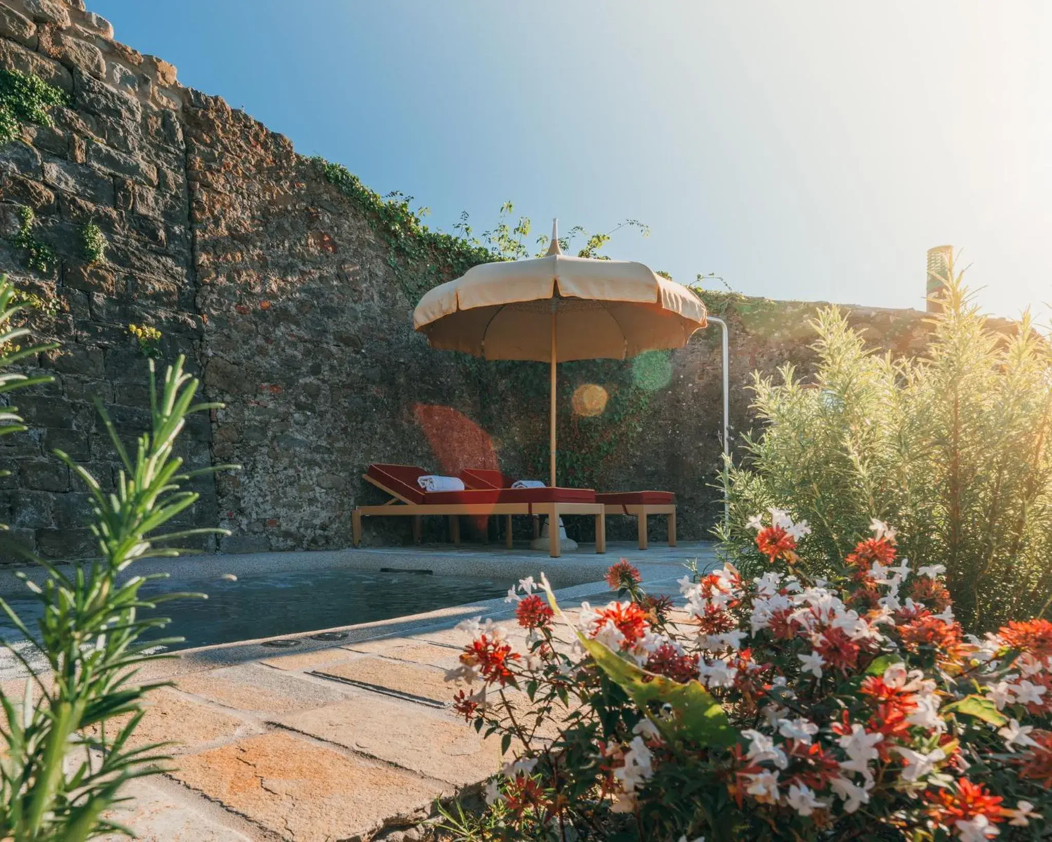 Swimming pool in La Monastica Resort & Spa Swimming pool in La Monastica Resort & Spa