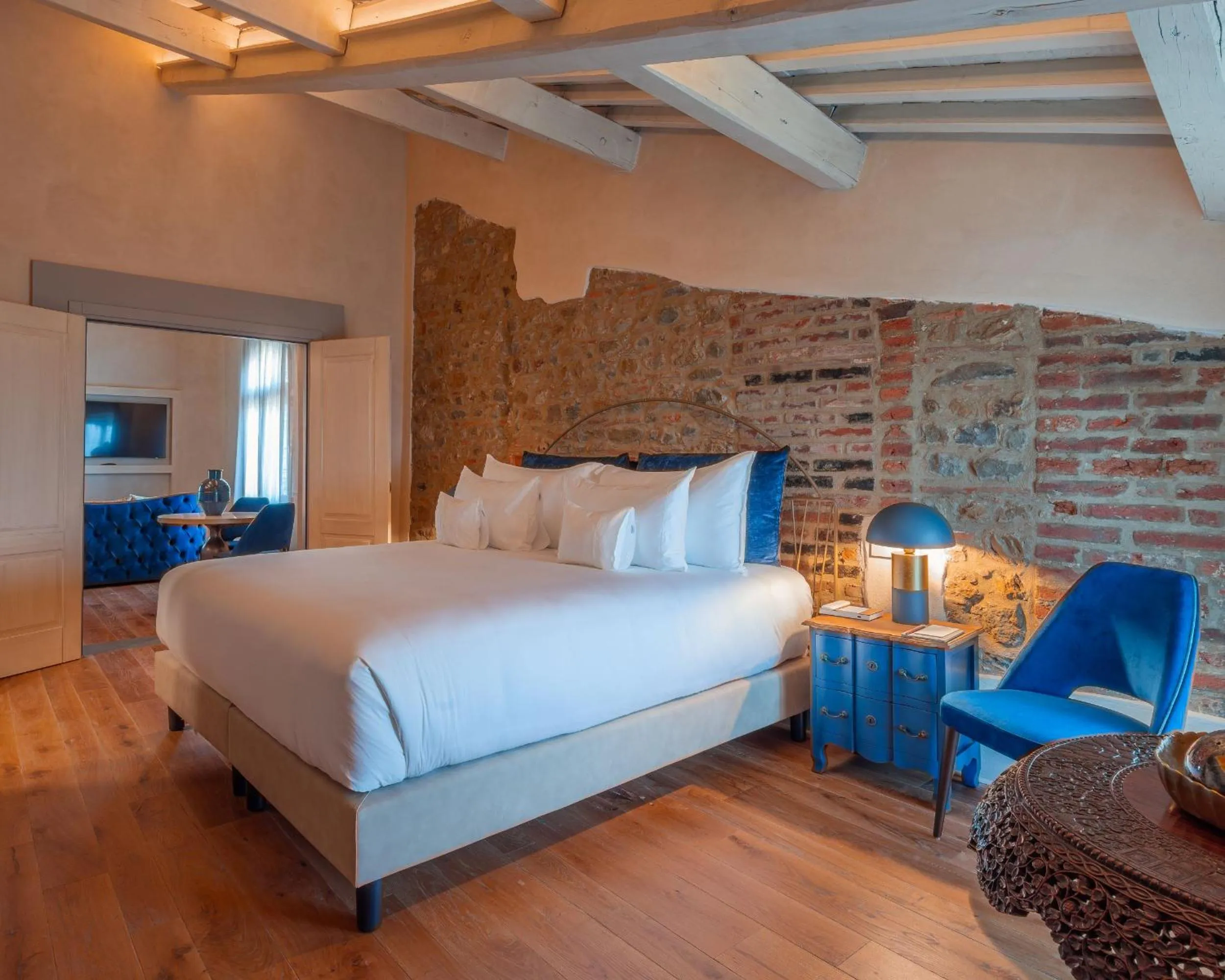 Bedroom, Bed in La Monastica Resort & Spa