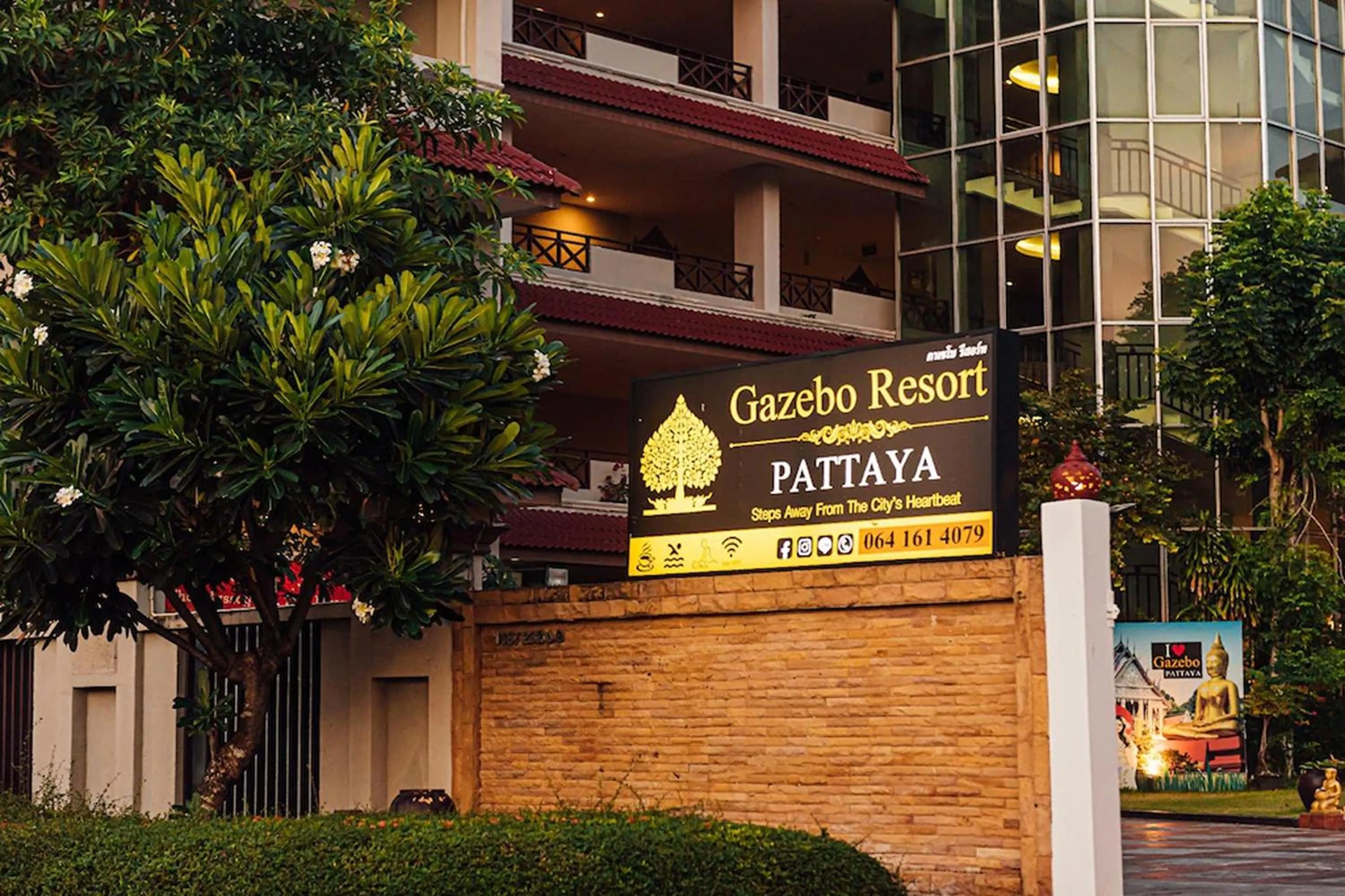 Property building in Gazebo Resort Pattaya
