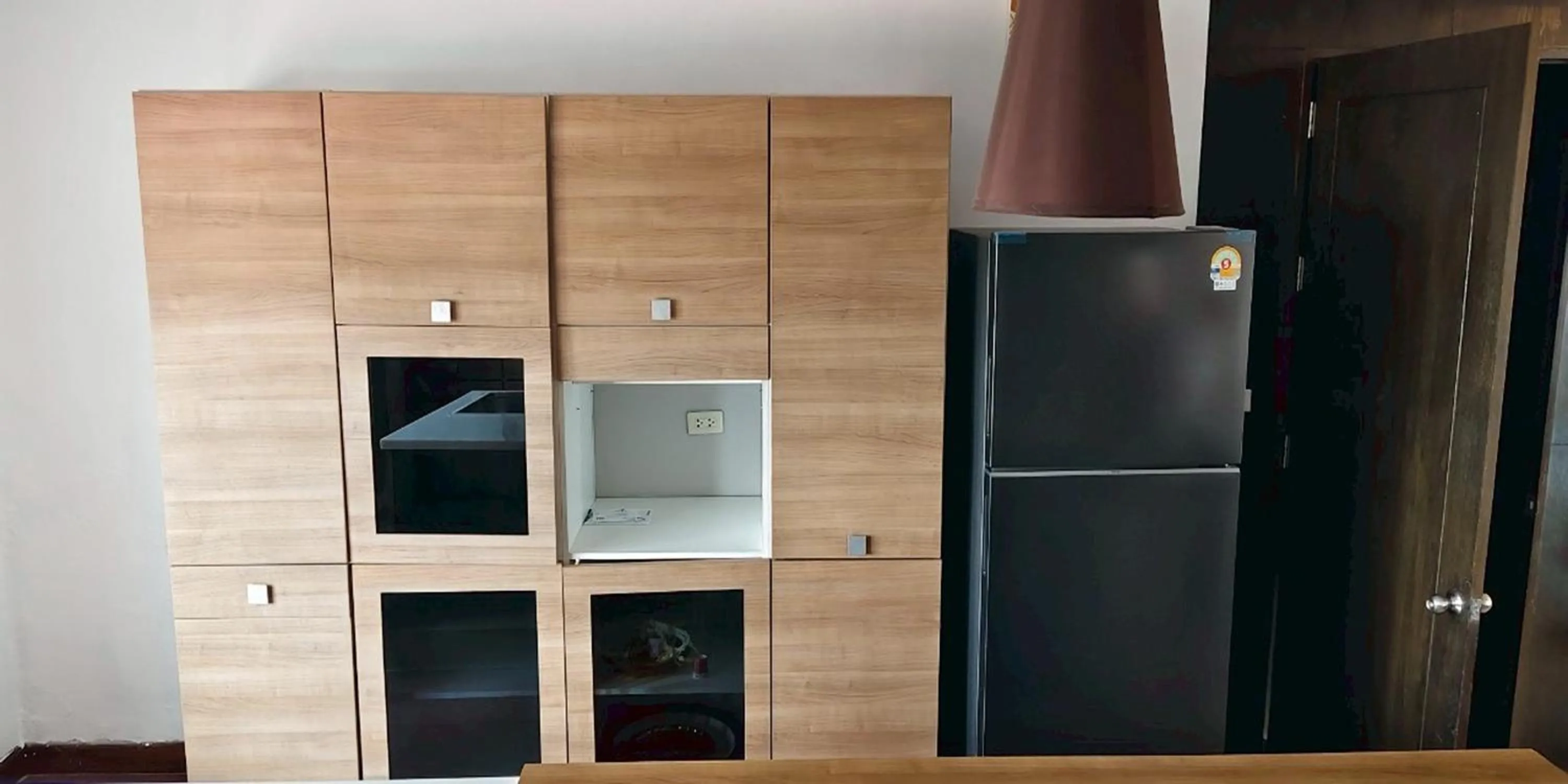 Kitchen or kitchenette in Gazebo Resort Pattaya