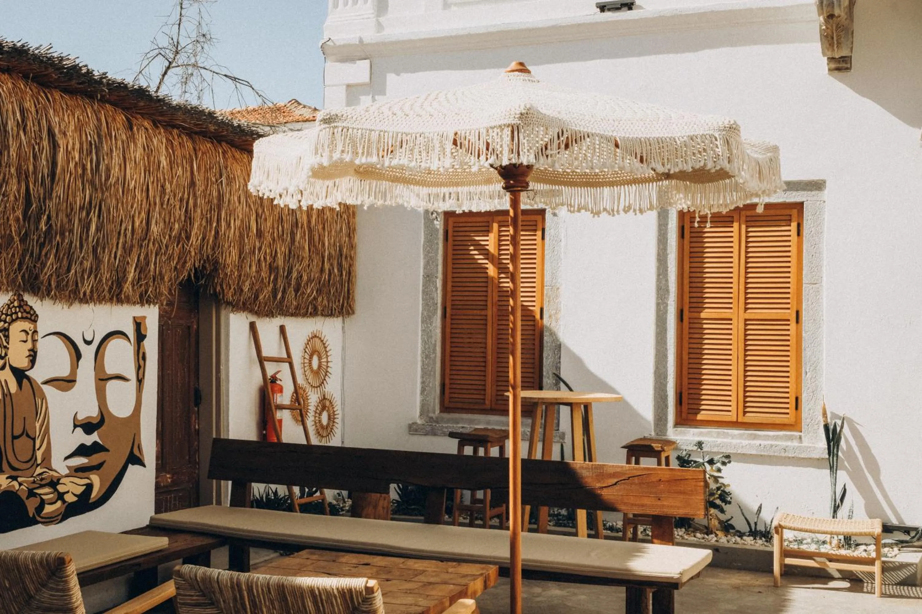 Patio in Notarius Hotel Bodrum